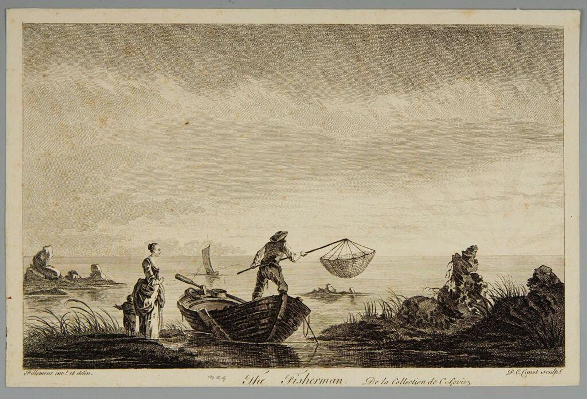 The Fisherman by Pierre Charles Canot
