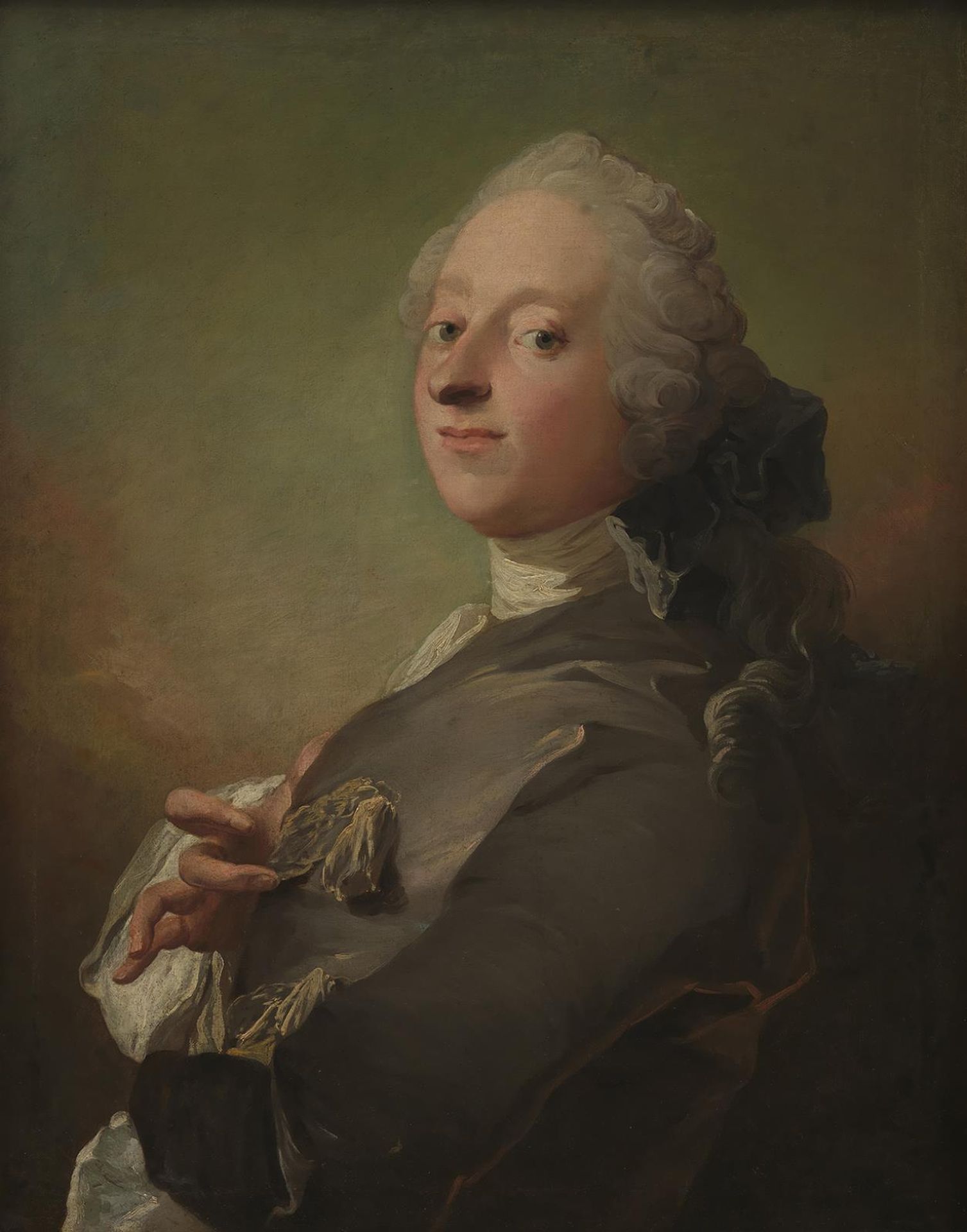 Portræt af kgl. hofapoteker Johann Gottfried Becker by C.G. Pilo
