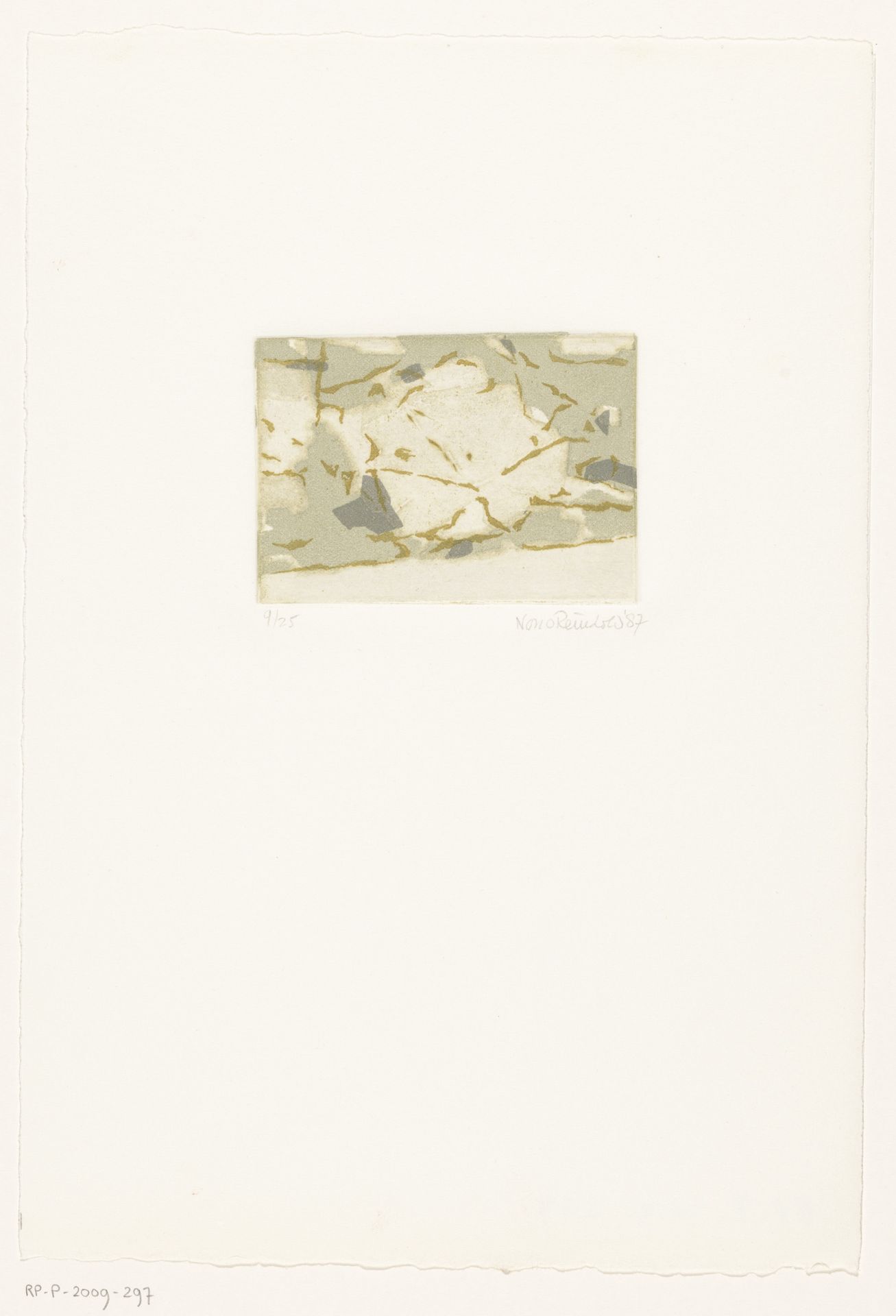 Compositie met kleurvlakken by Nono Reinhold