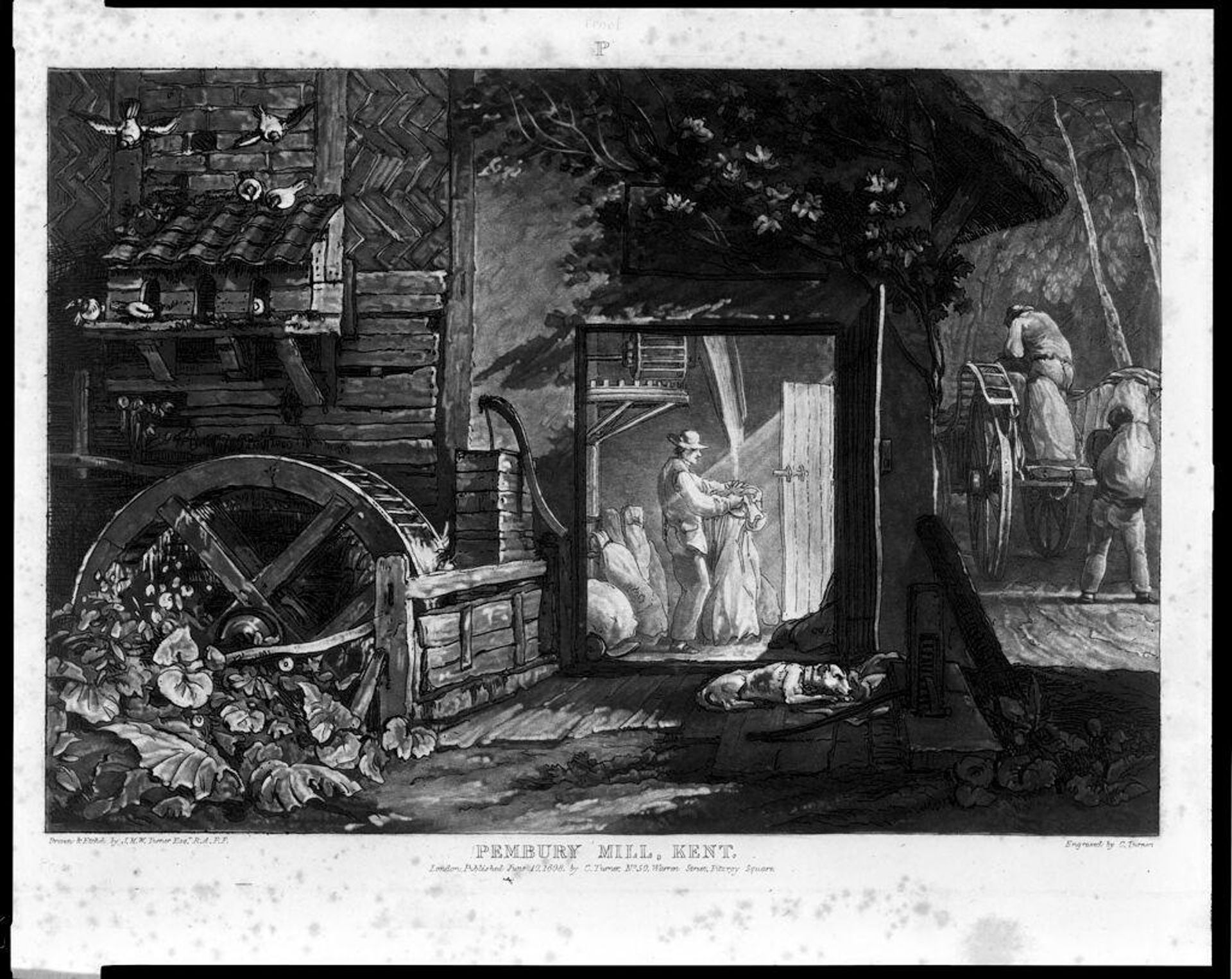 Pembury Mill by Charles Turner