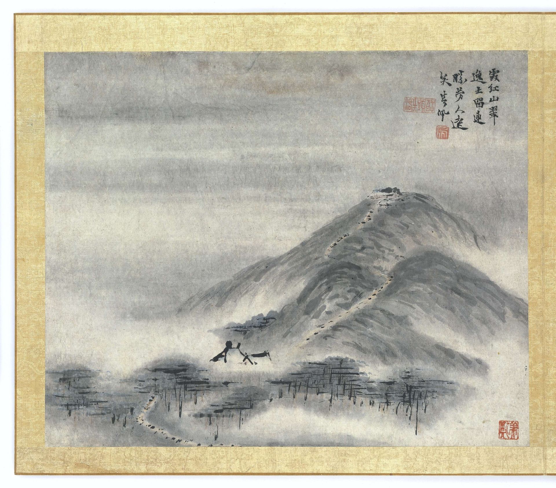 Schildering by Gao Qipei