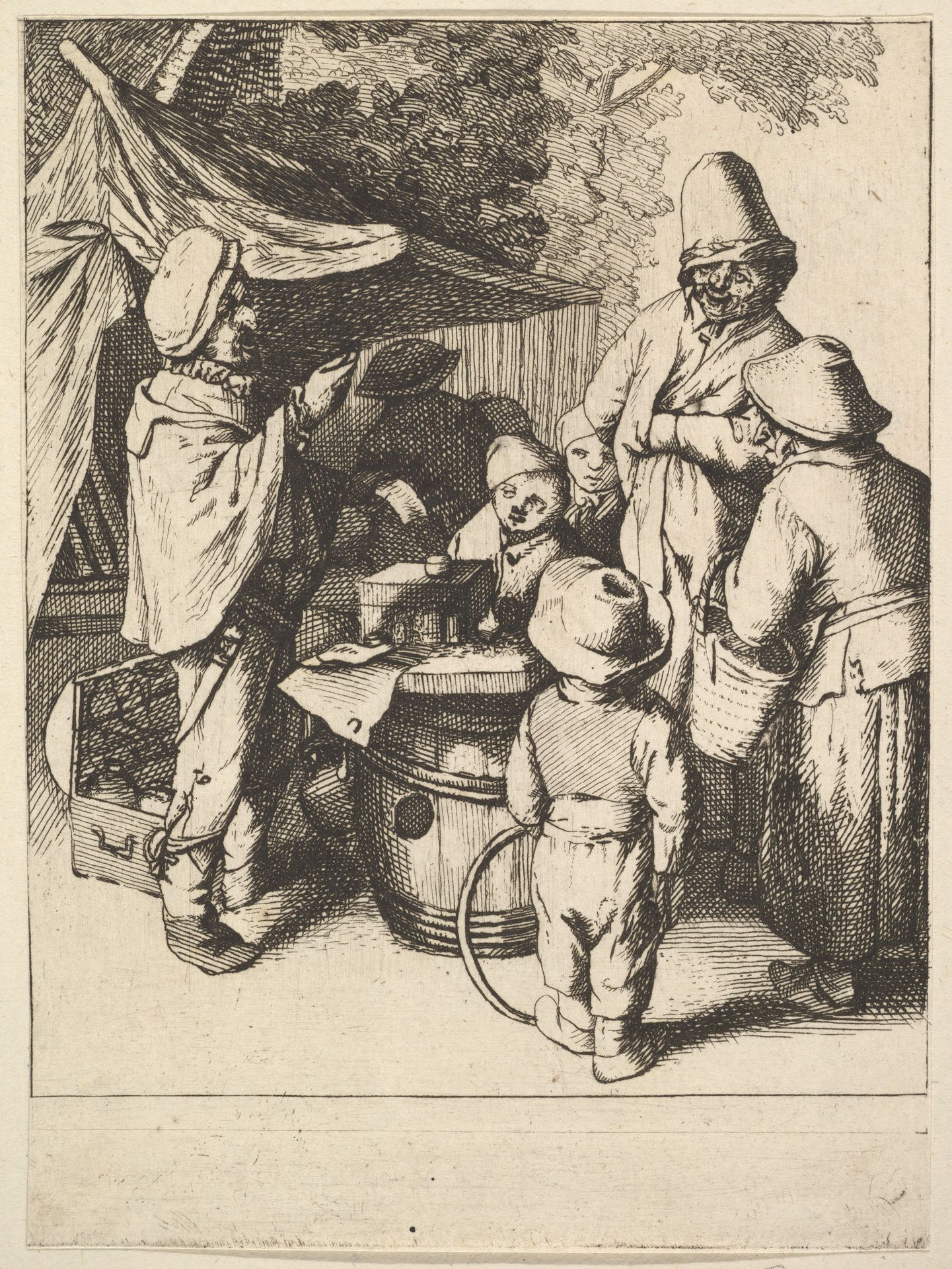 The Quack by Adriaen van Ostade