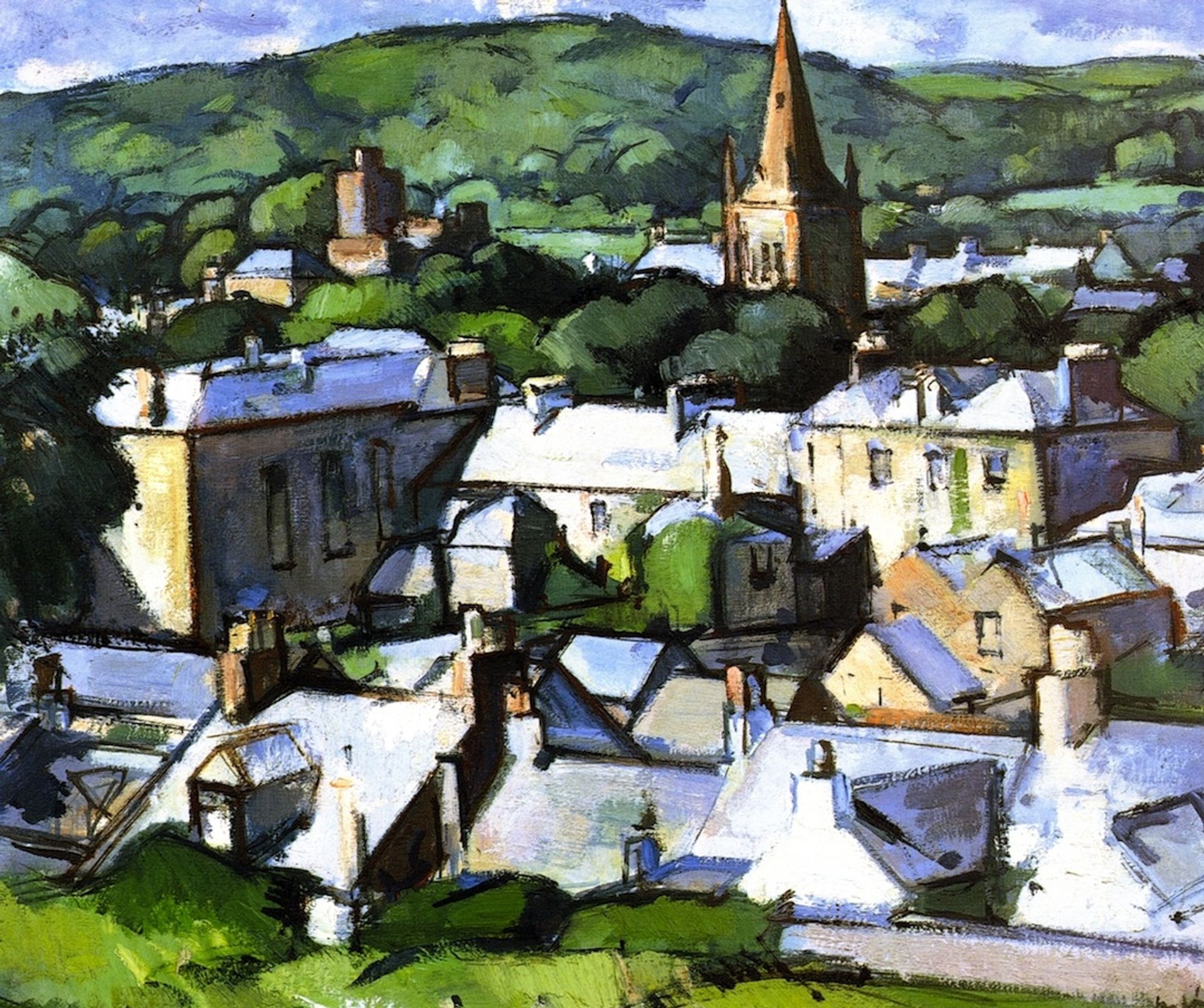 Kirkcudbright by Samuel Peploe