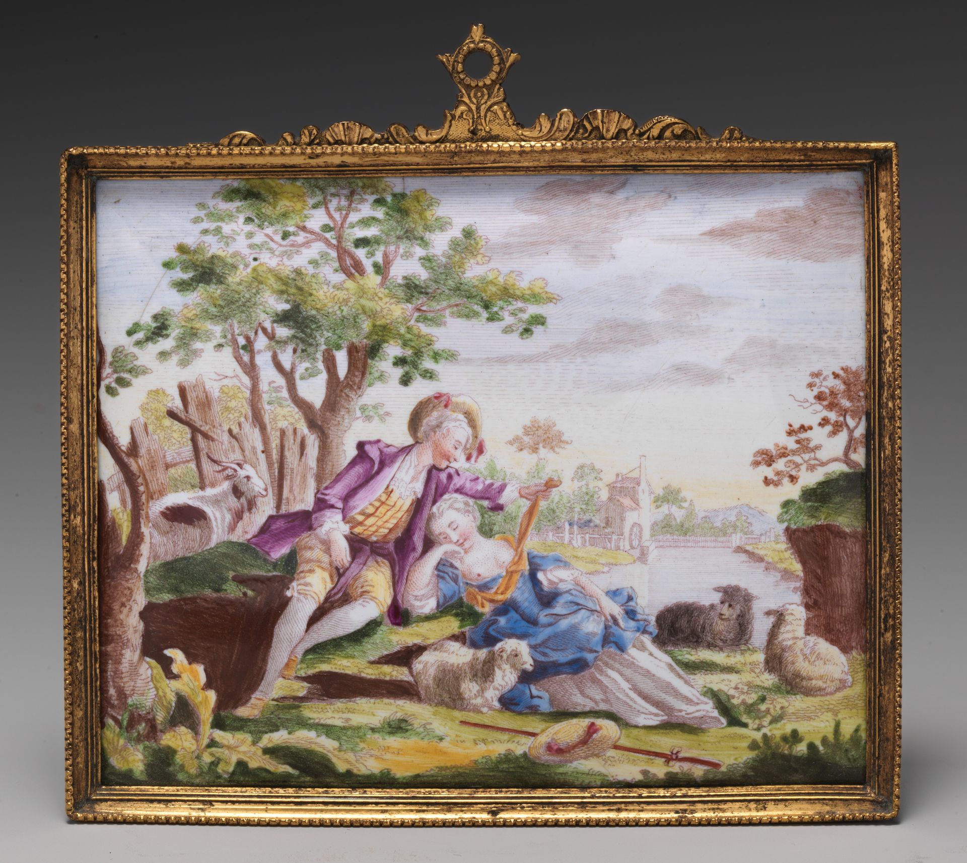 Sleeping Shepherdess by Augustin Le Grand