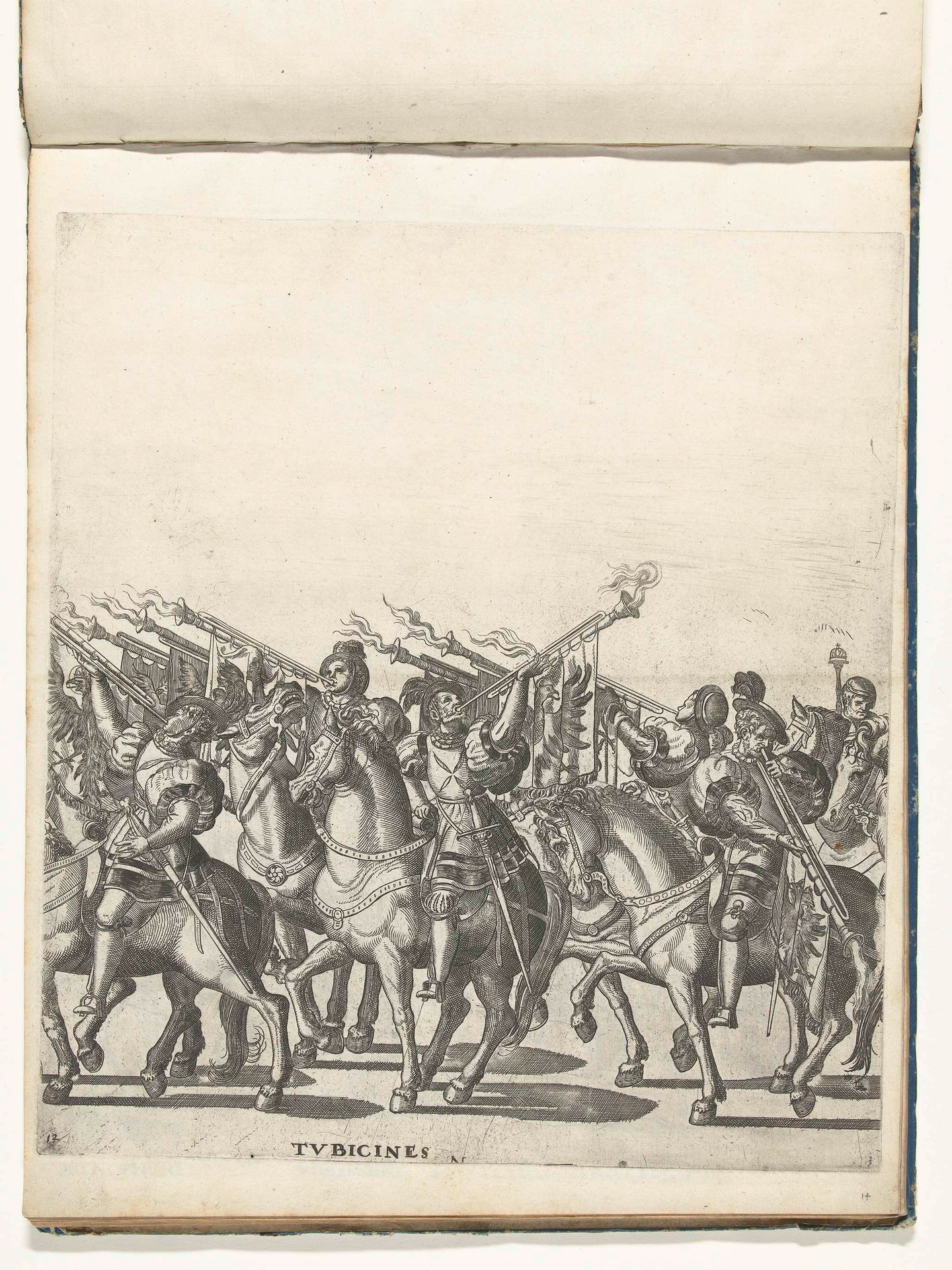 Bazuinen, plaat 12 by Nicolaas Hogenberg
