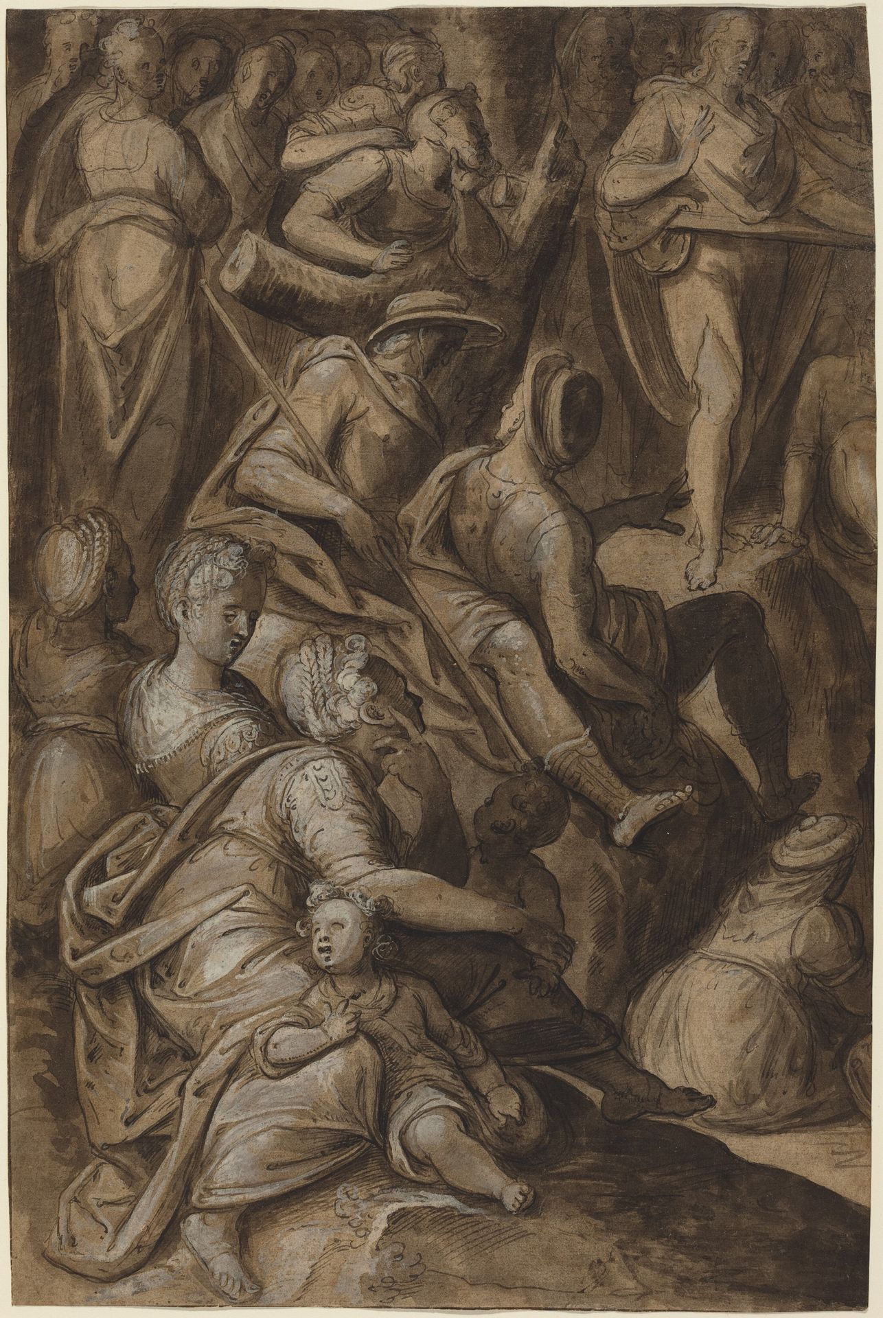 Saint John Preaching by Anthonie Blocklandt