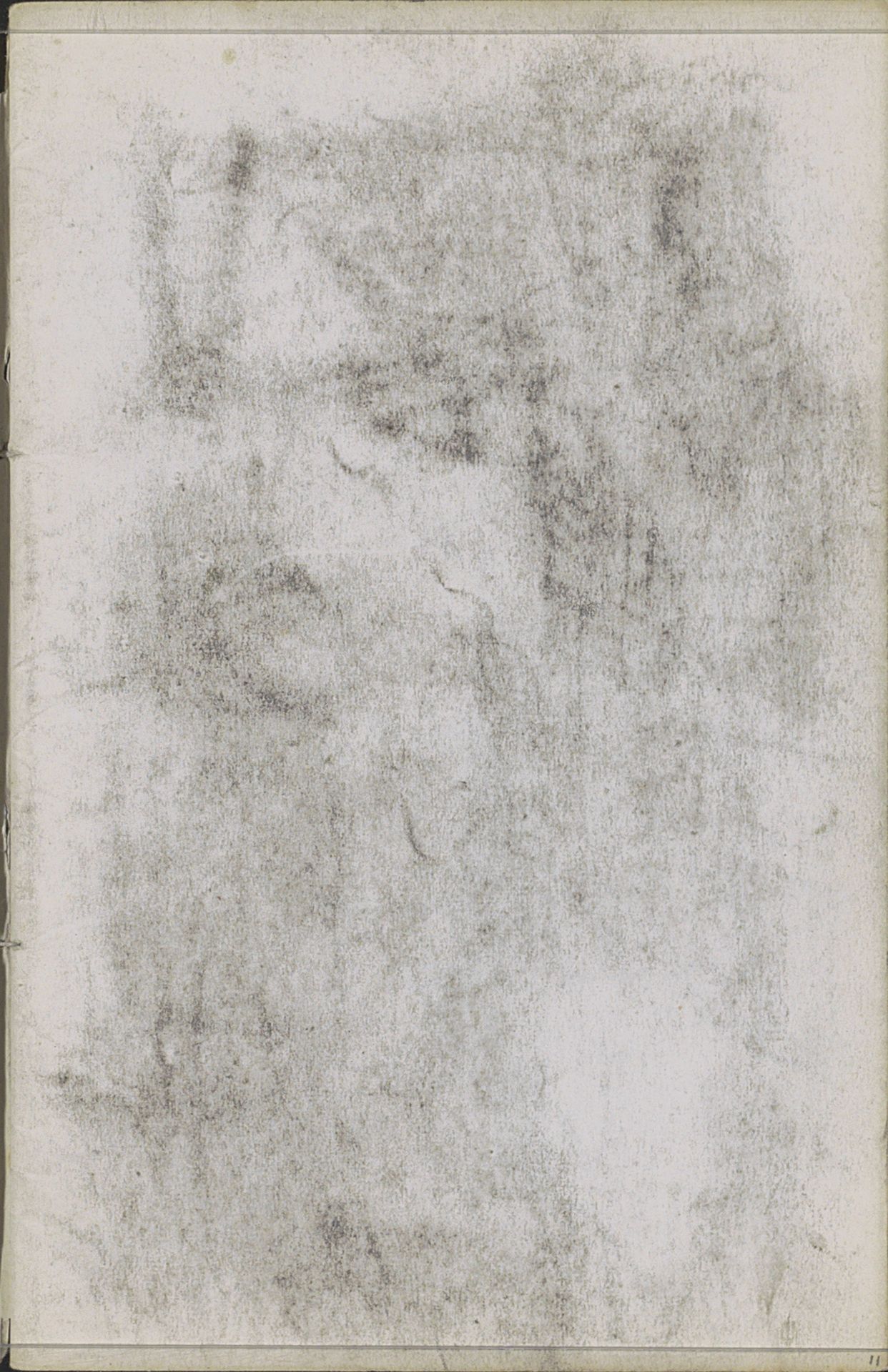 Abklatsch van de krijttekening op pagina 10 by Isaac Israels
