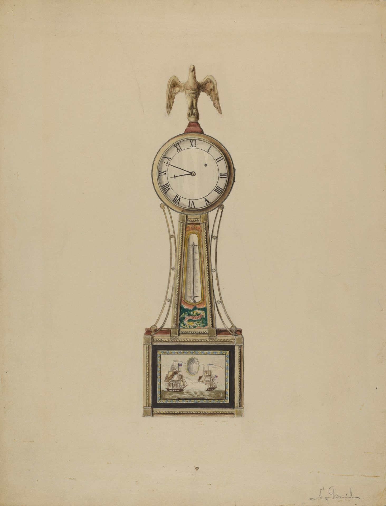 Banjo Clock by Nicholas Gorid