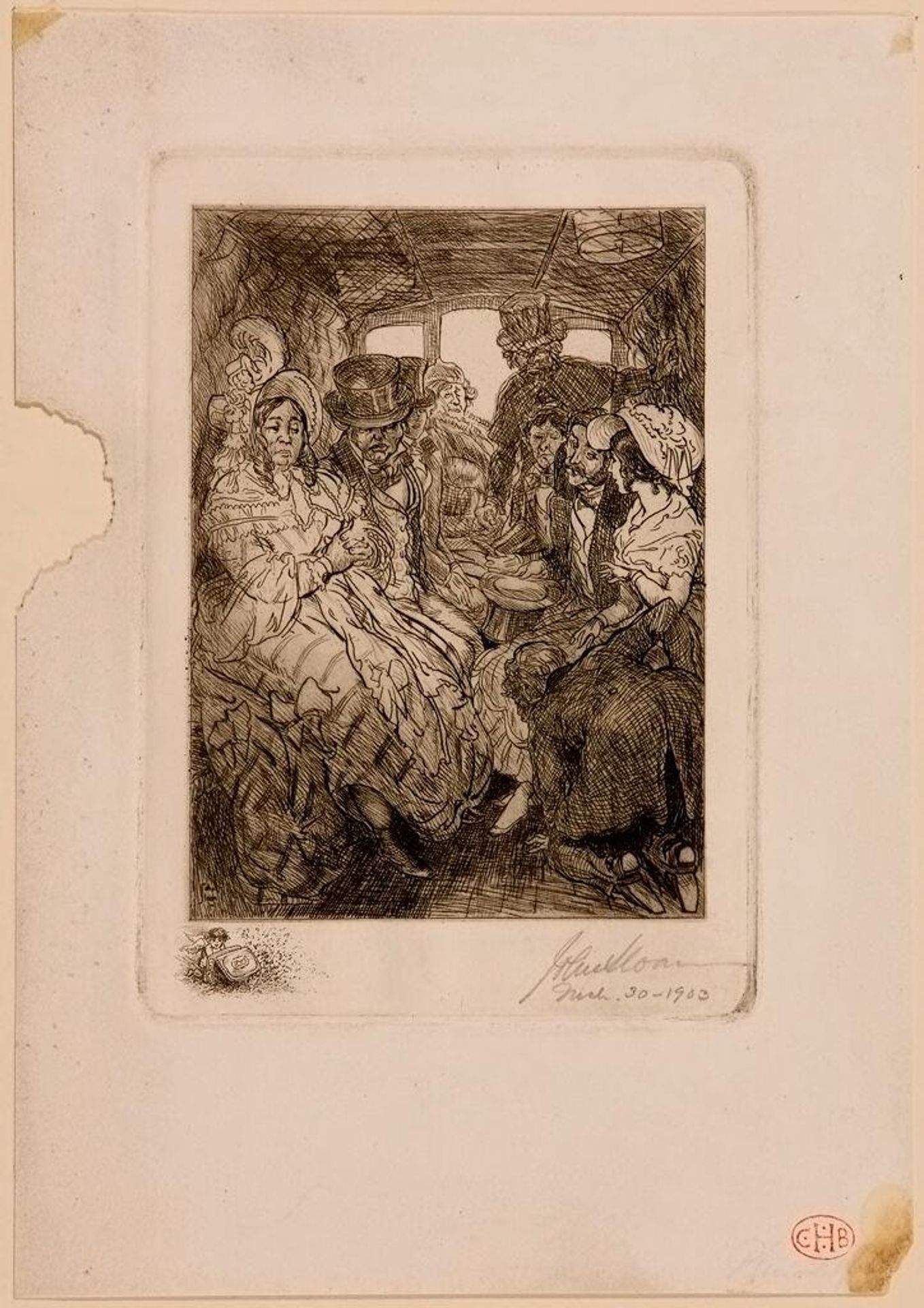 The Lost Snuff Box by John Sloan