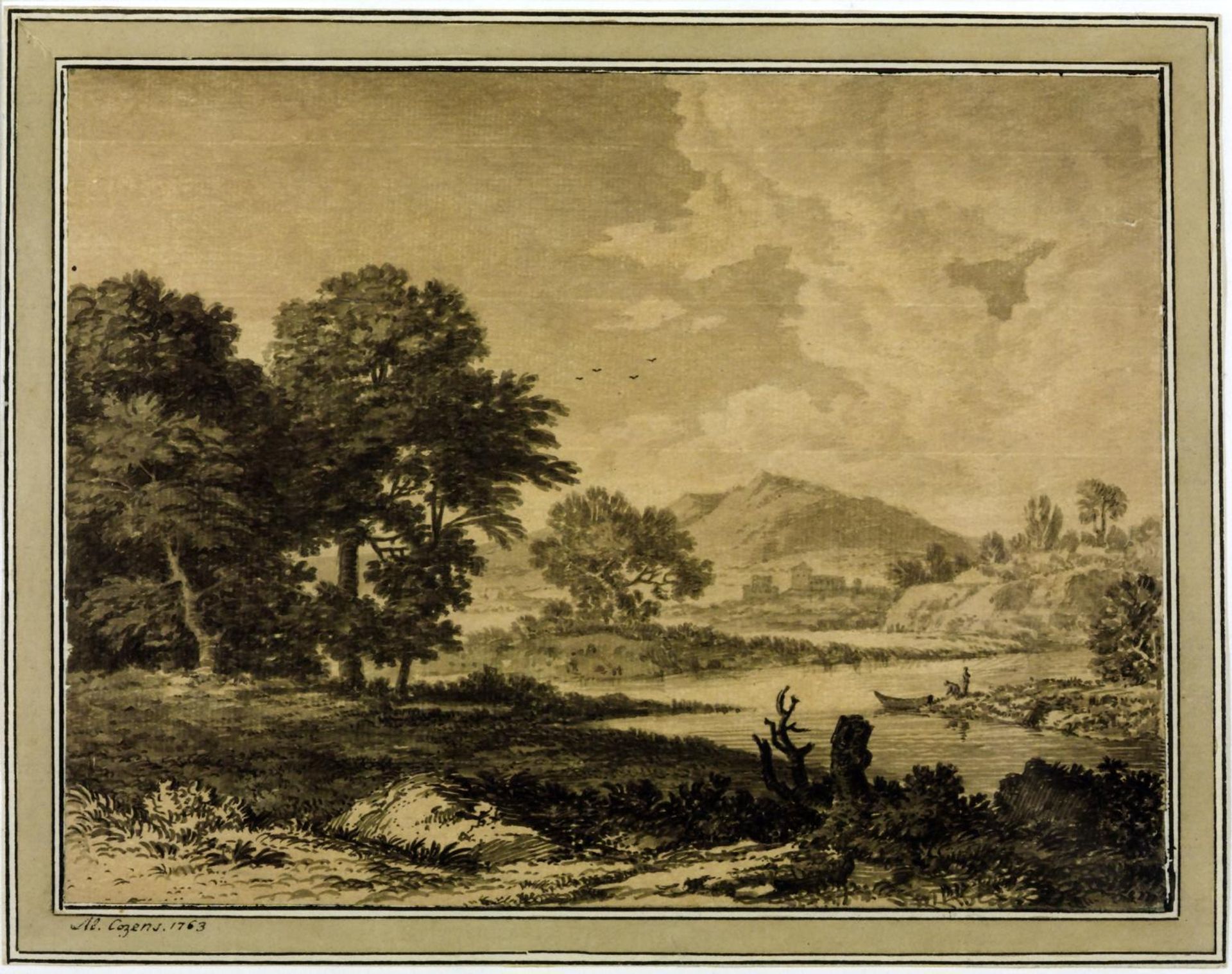 Landscape by Alexander Cozens