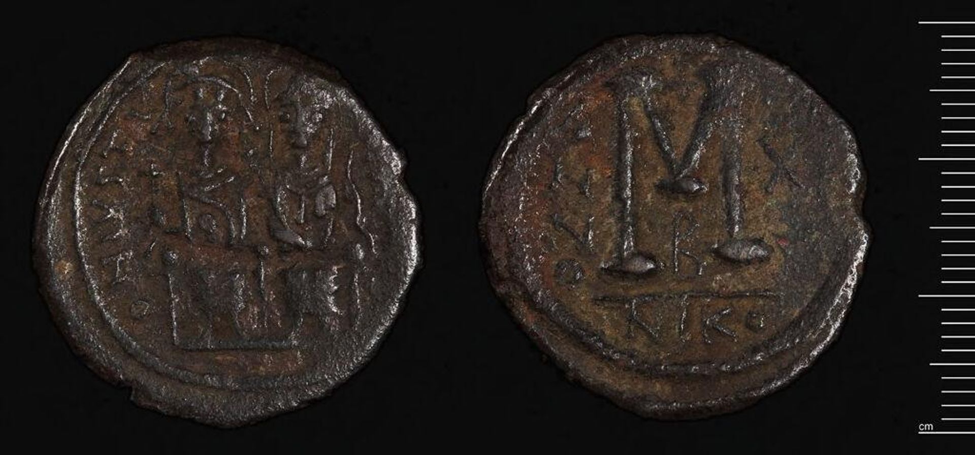 Coin of Justin II by Justin II