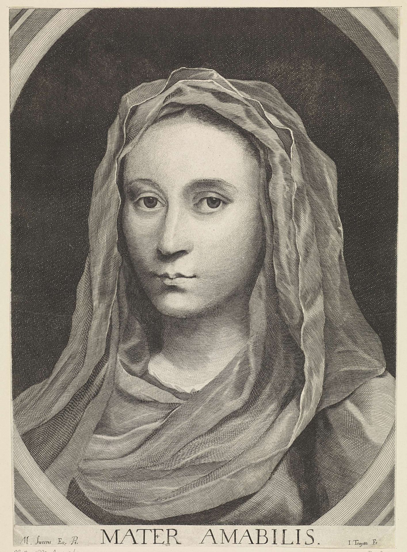 Maria by Jan van Troyen