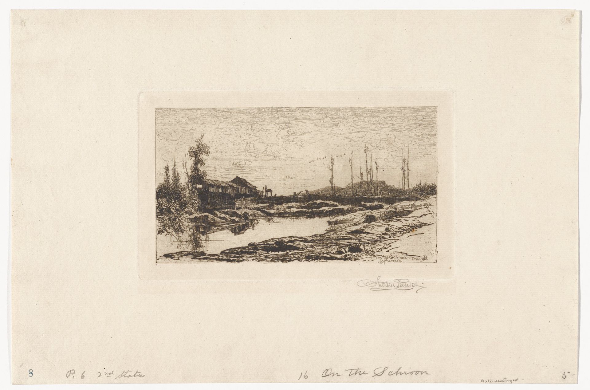 On the Schroon by Stephen Parrish