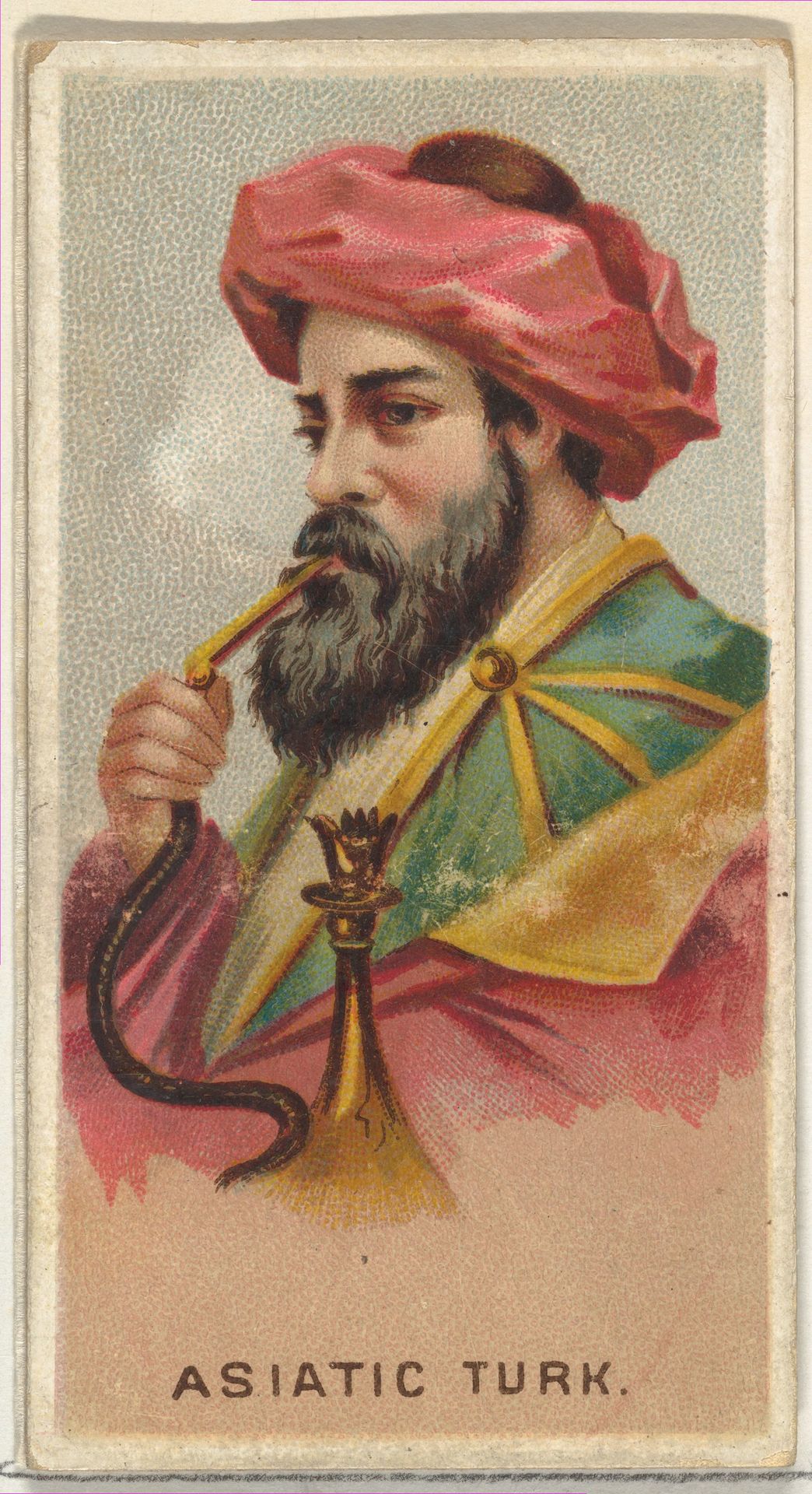 Asiatic Turk, from World's Smokers series (N33) for Allen & Ginter Cigarettes by Allen & Ginter