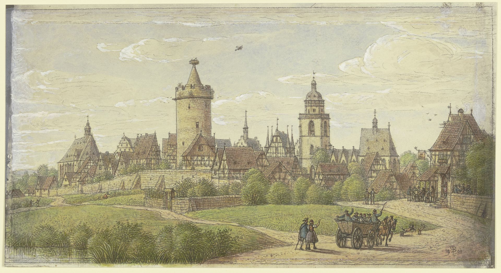 Alsfeld in Upper Hessia by Peter Becker