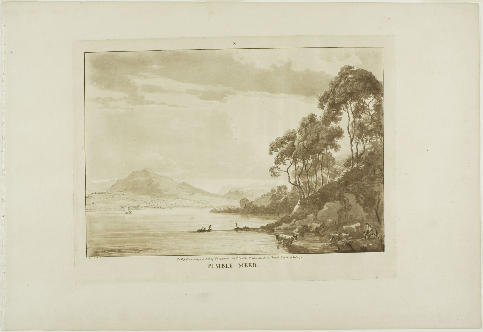 Pimble Meer by Paul Sandby