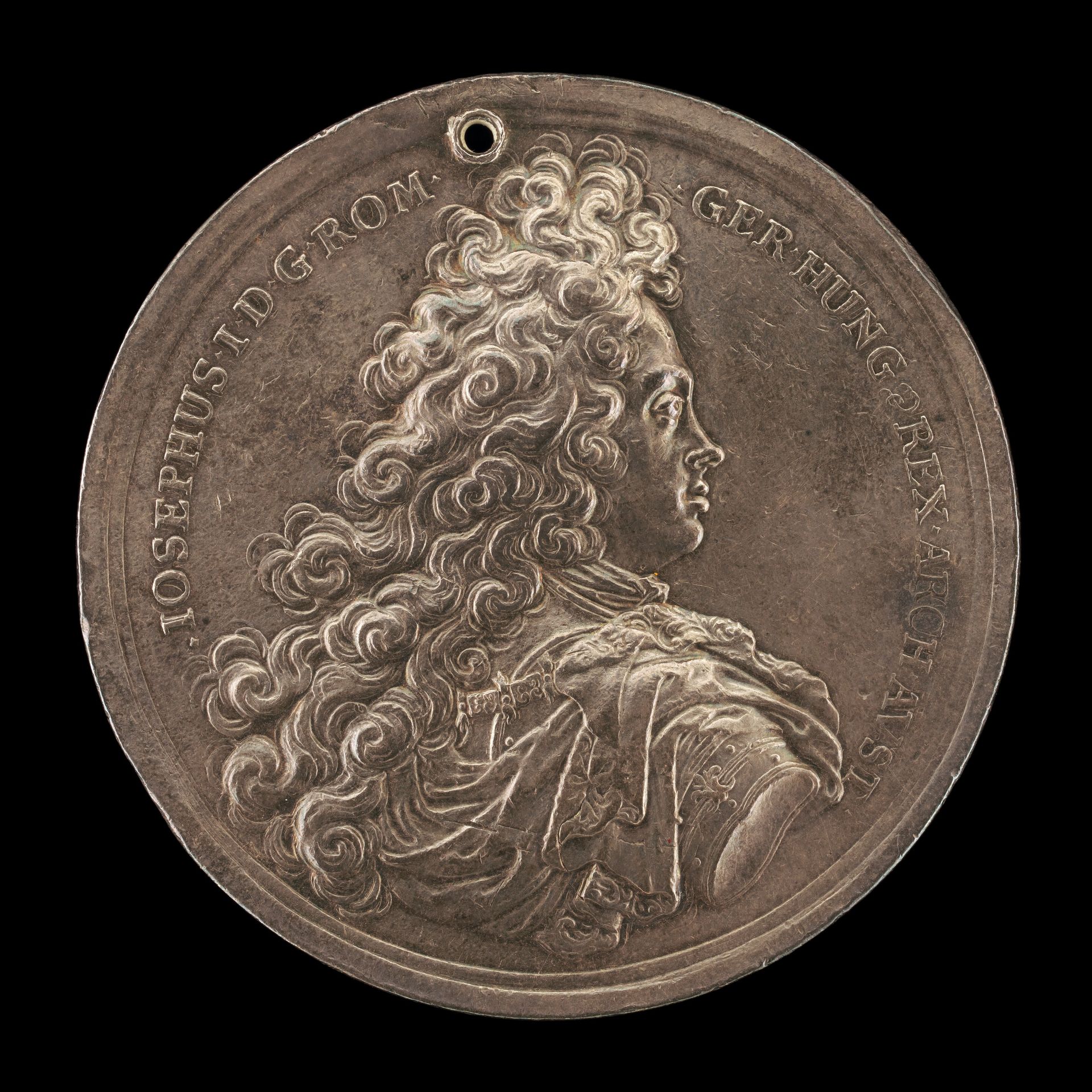 Joseph I, 1678-1711, Holy Roman Emperor 1705 [obverse] by Johann Georg Seidlitz