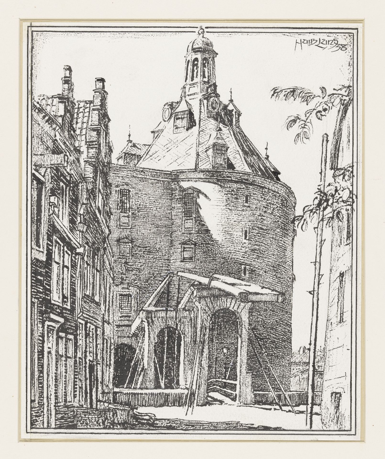 Drommedaris te Enkhuizen by Huib Luns