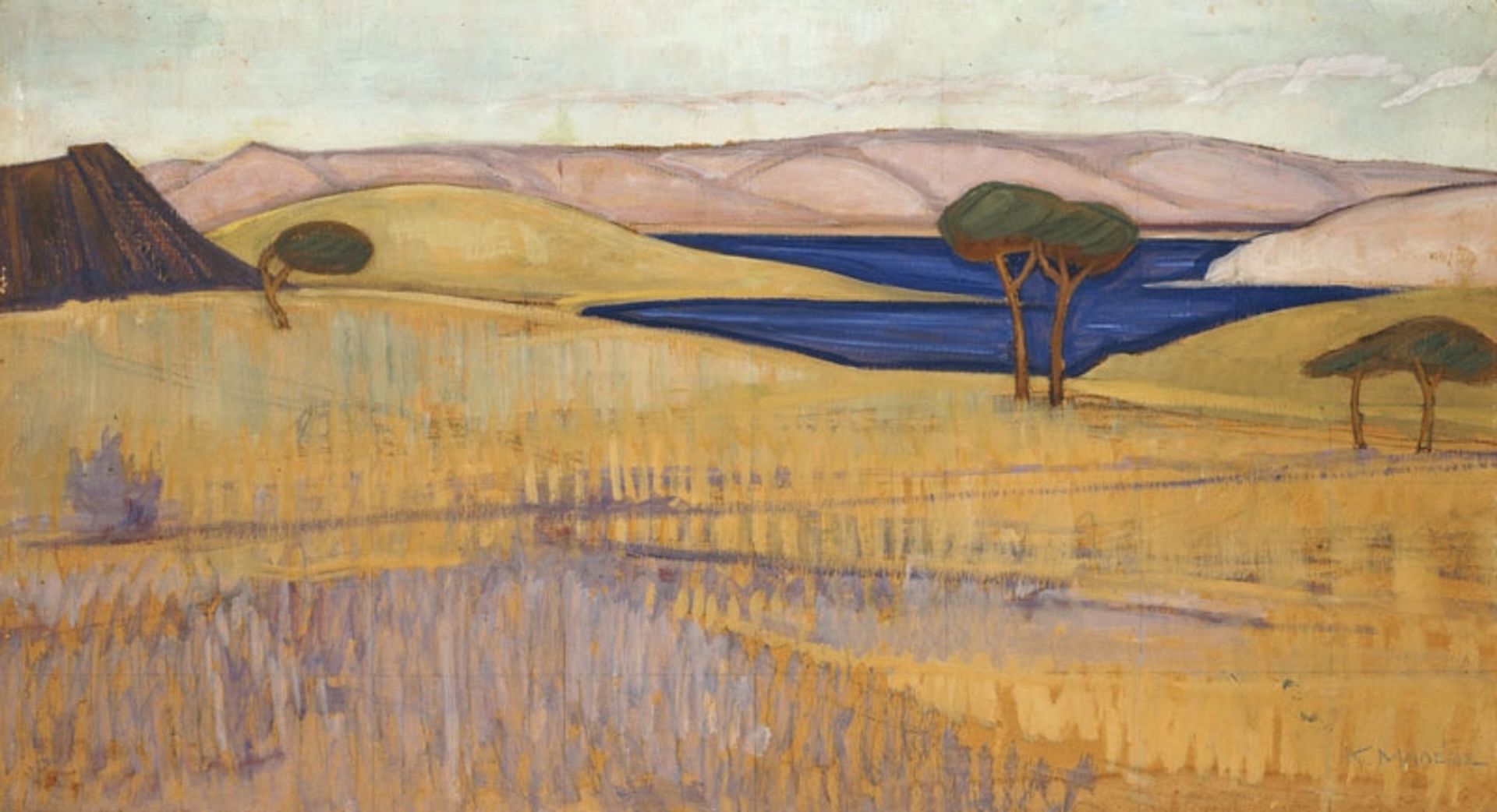 Lavrio Landscape by Konstantinos Maleas