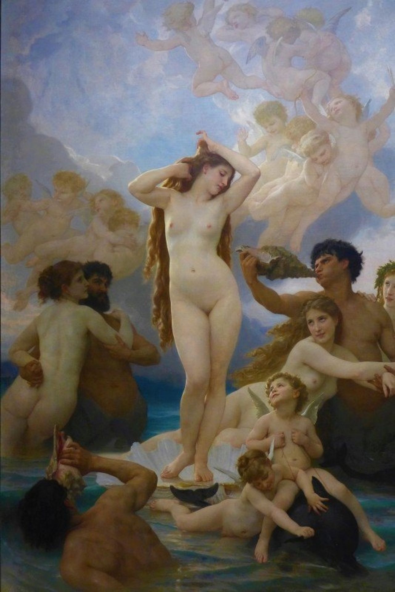 The Birth of Vénus by William Bouguereau