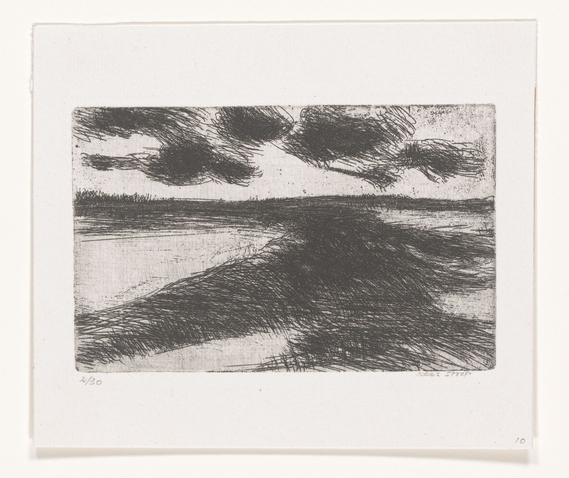 Zwarte wolken by Kees Stoop