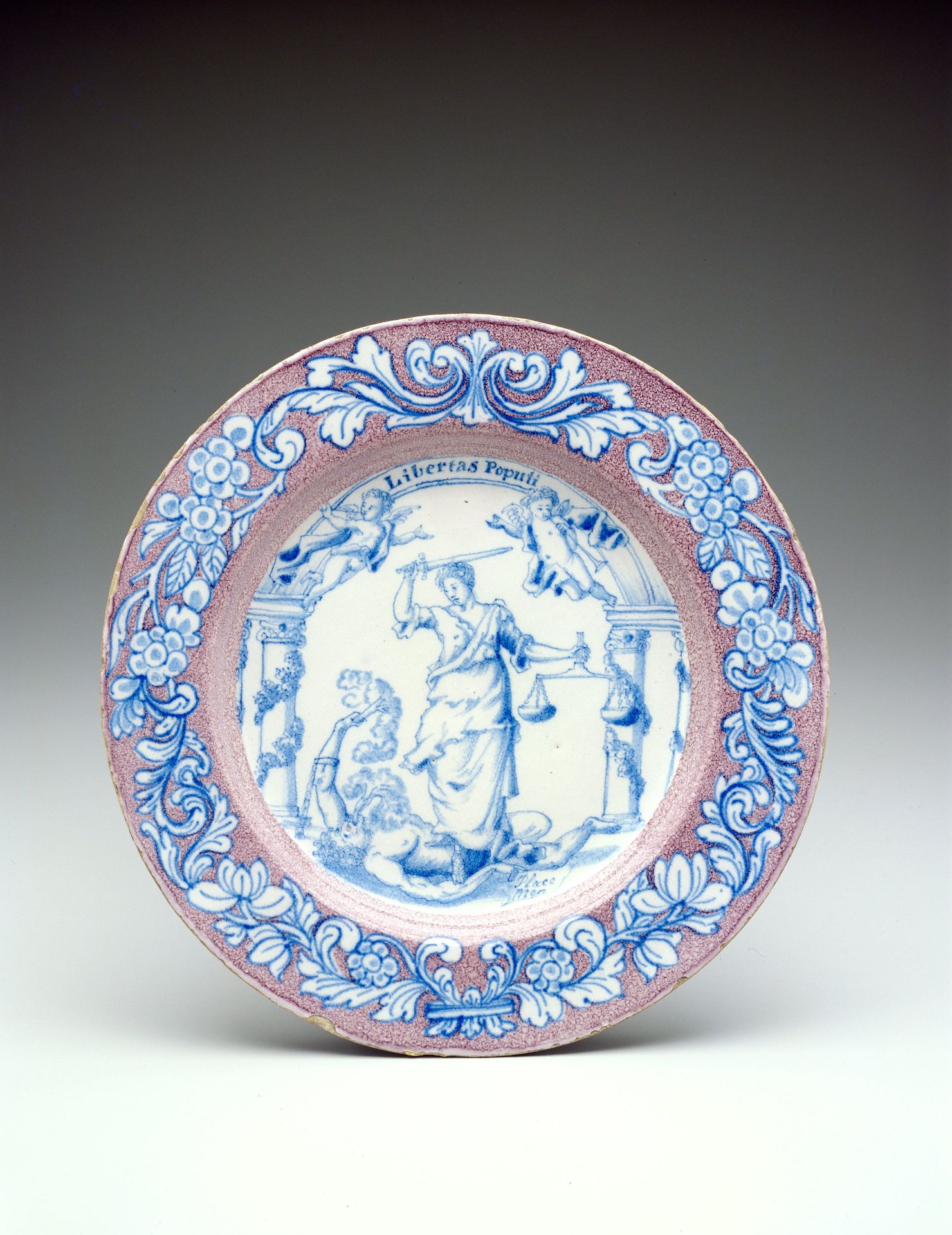 Placeman plate by Anonymous