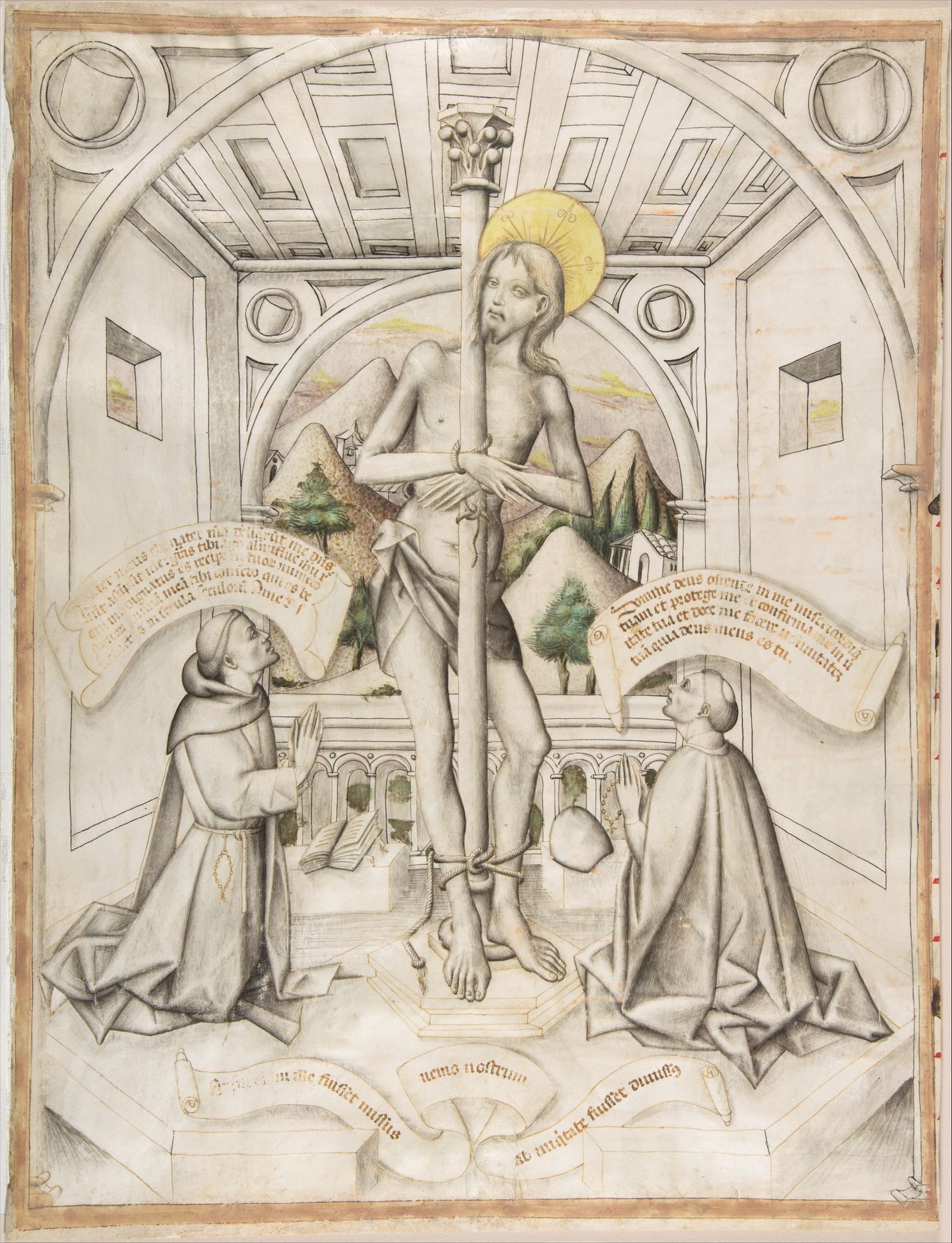 Christ at the Column by Delli brothers