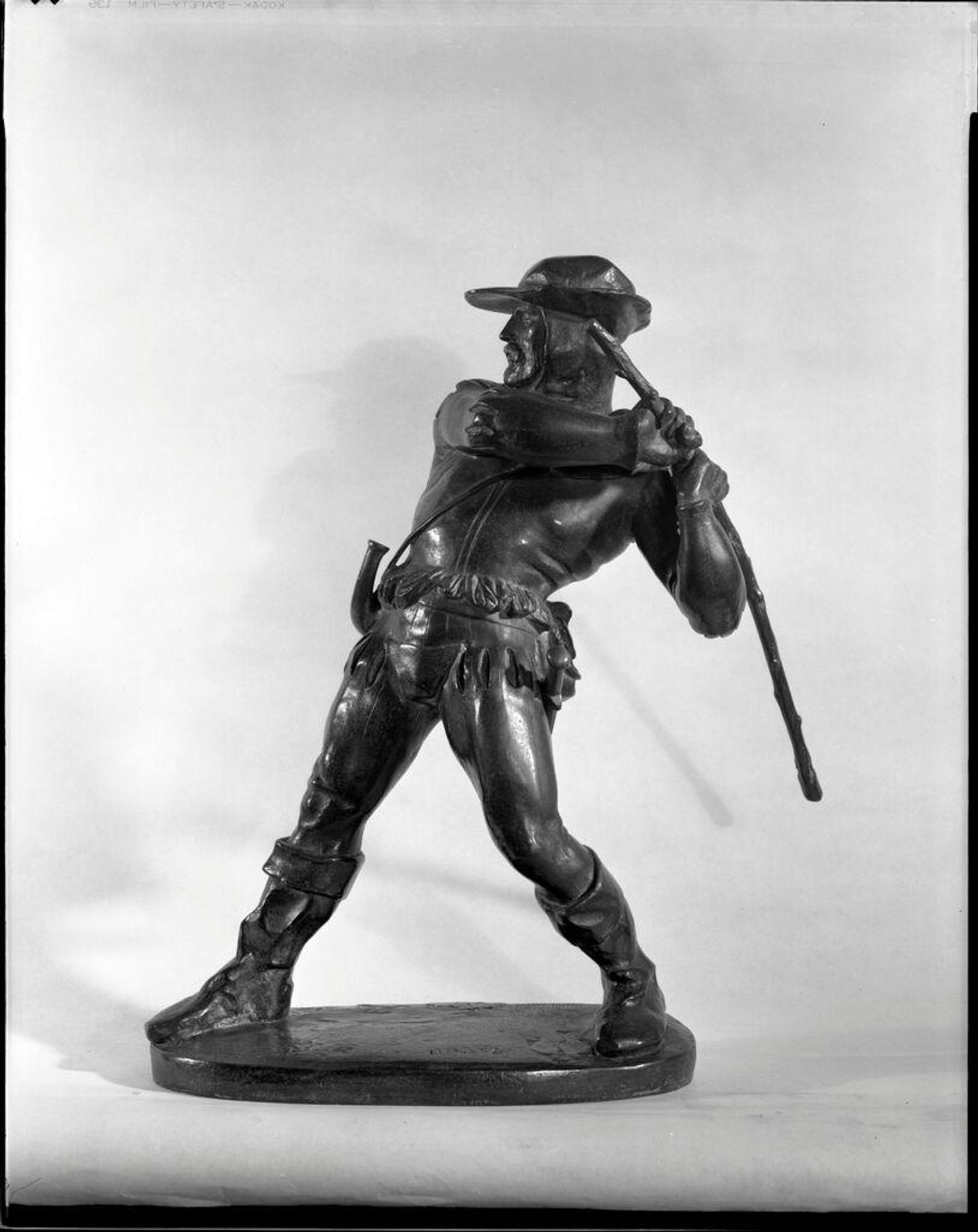 Medieval Peasant by Antoine Louis Barye