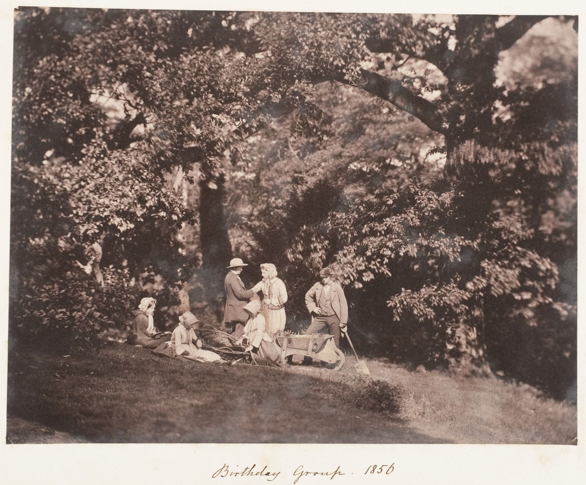 Birthday Group by John Dillwyn Llewelyn