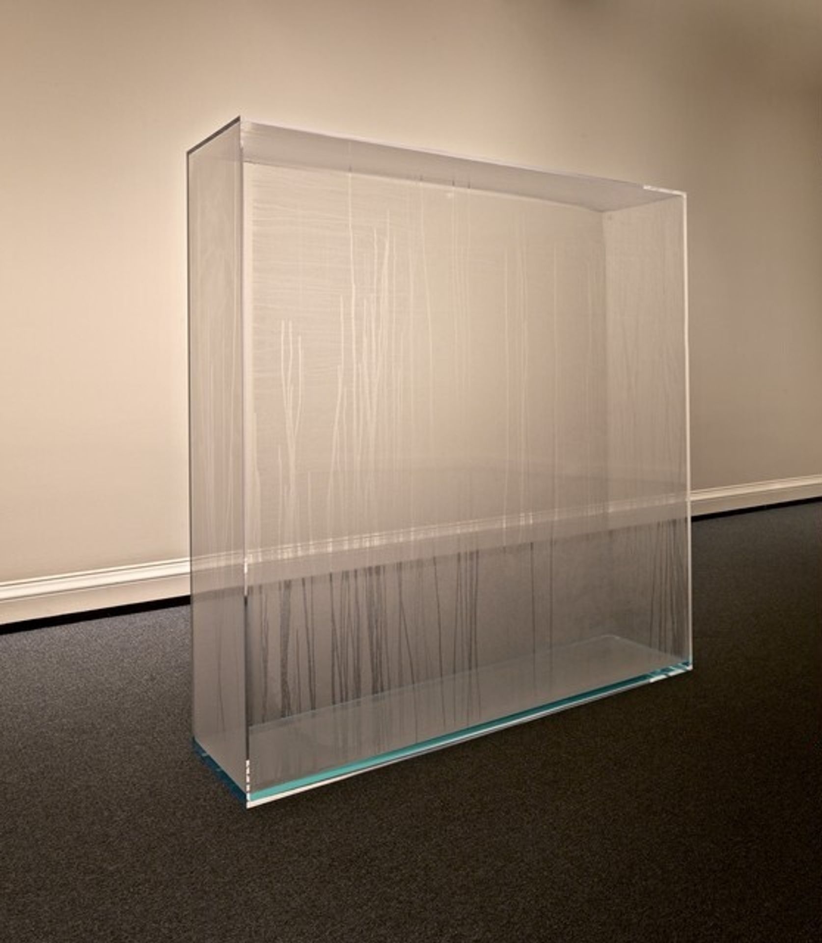 Condensation Wall by Hans Haacke