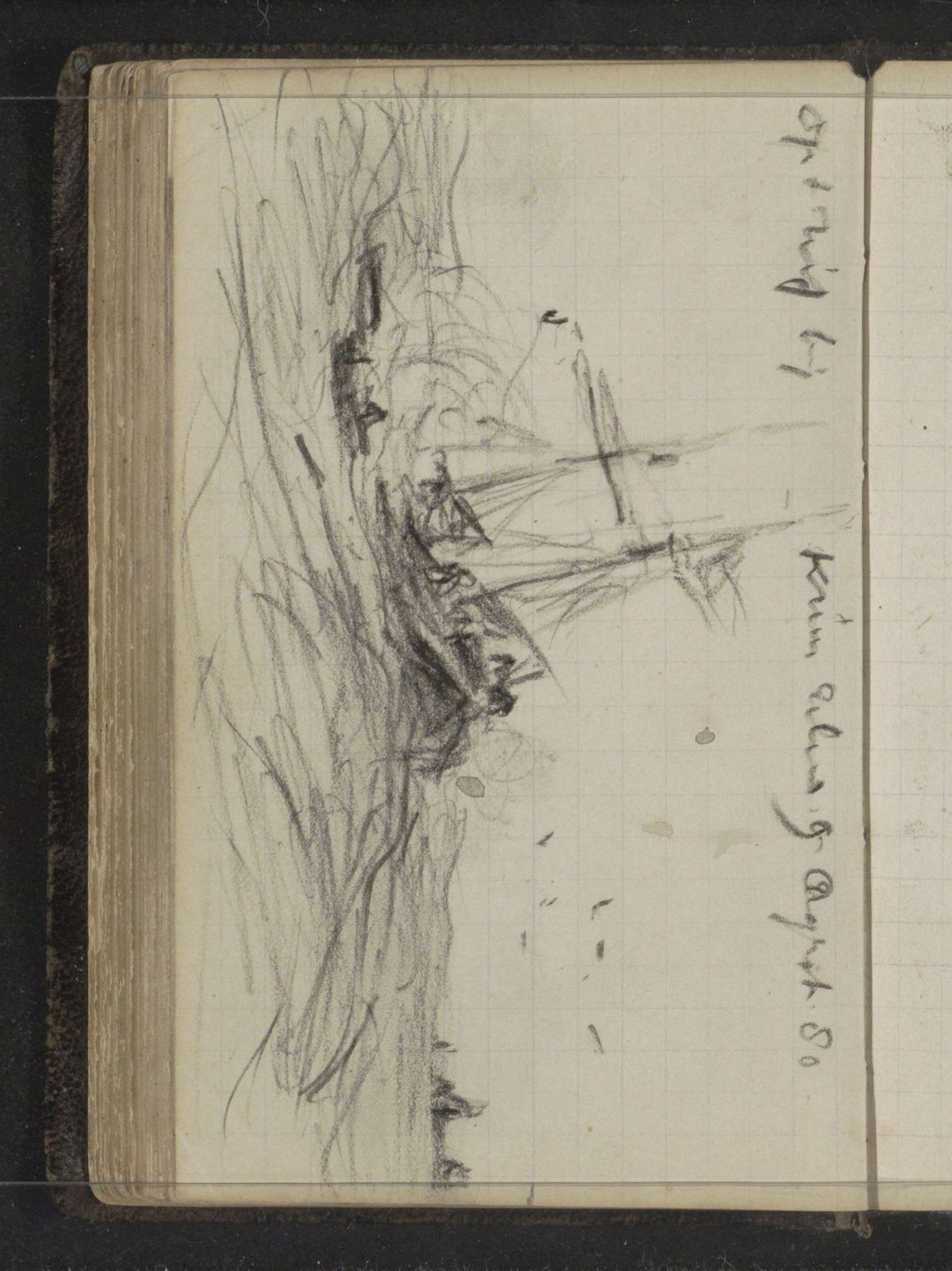 Schoener Willem Barentsz op zee nabij de Kruisbaai, Nova Zembla by Louis Apol
