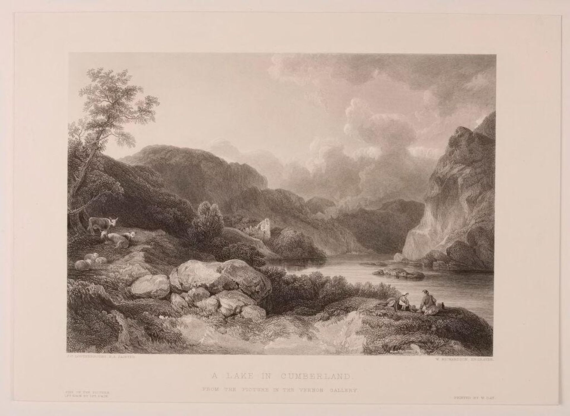 Lake in Cumberland by William Richardson