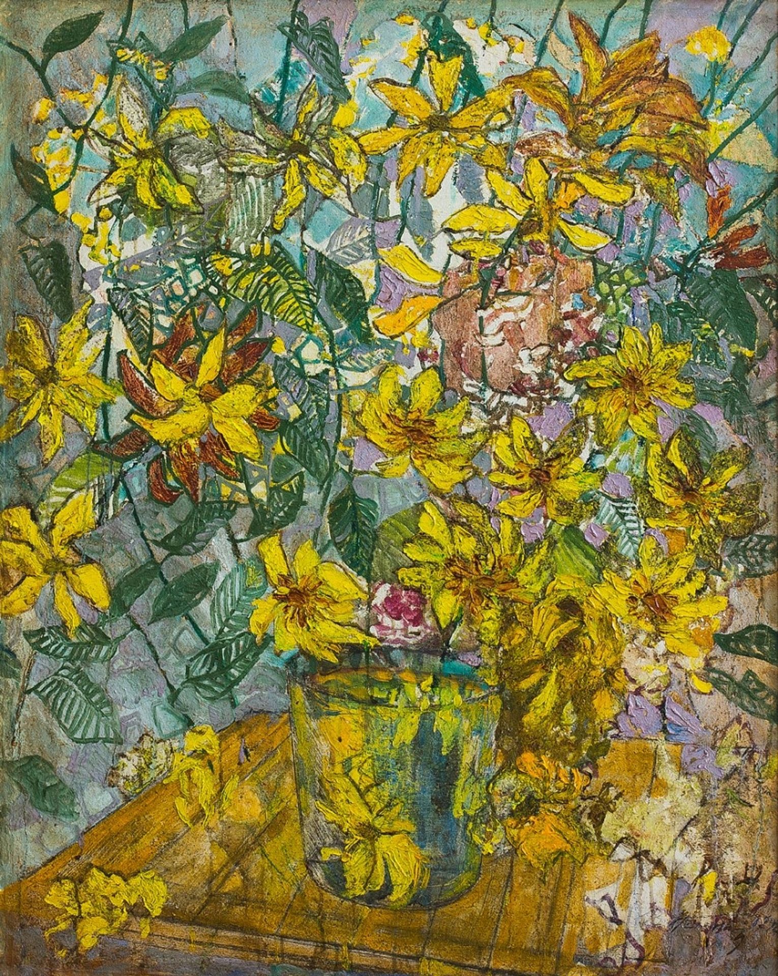 Floral Macrame by Vudon Baklytsky