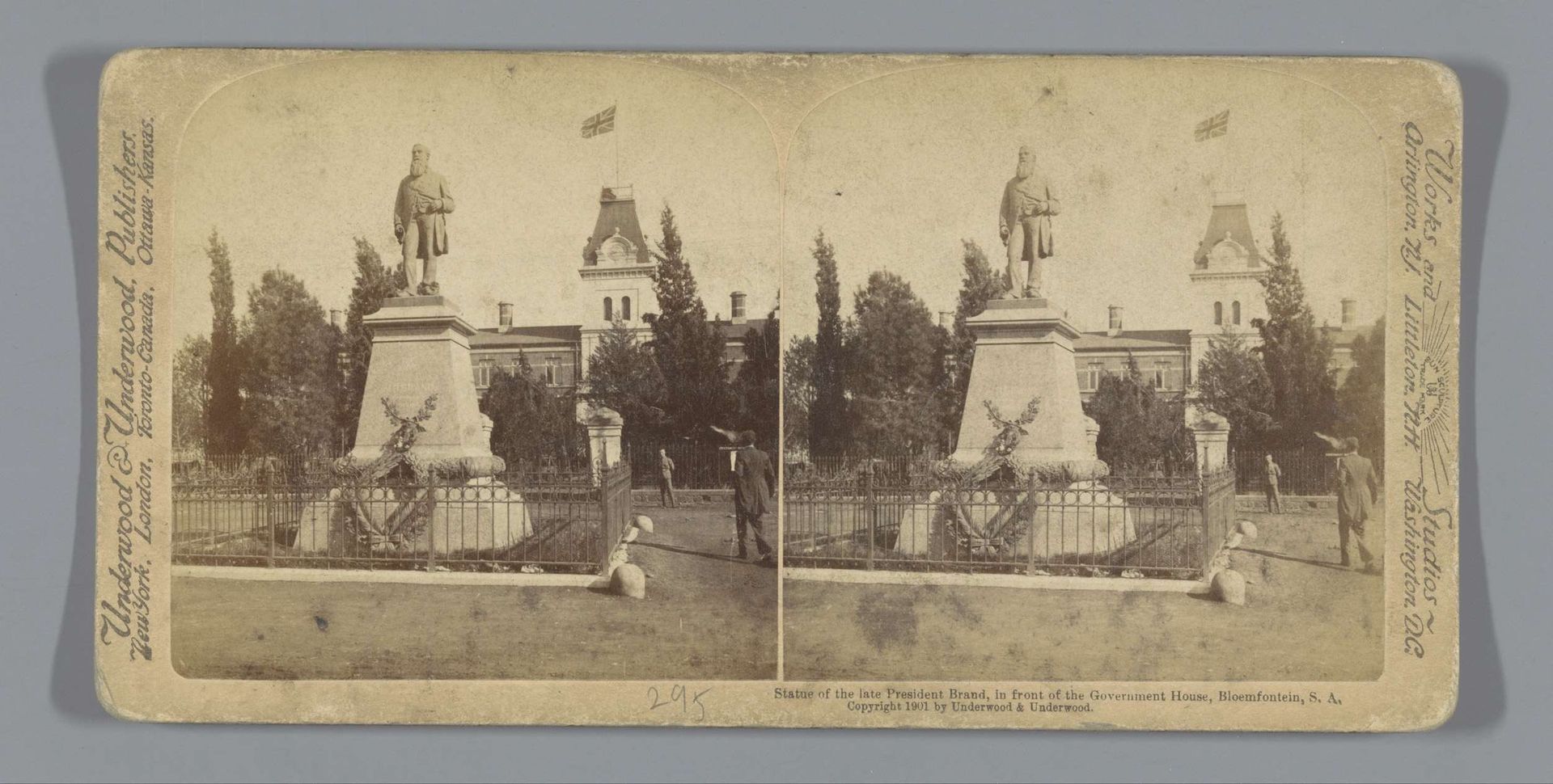 Standbeeld van Jan Brand, president van Oranje Vrijstaat, in Bloemfontein by Anonymous