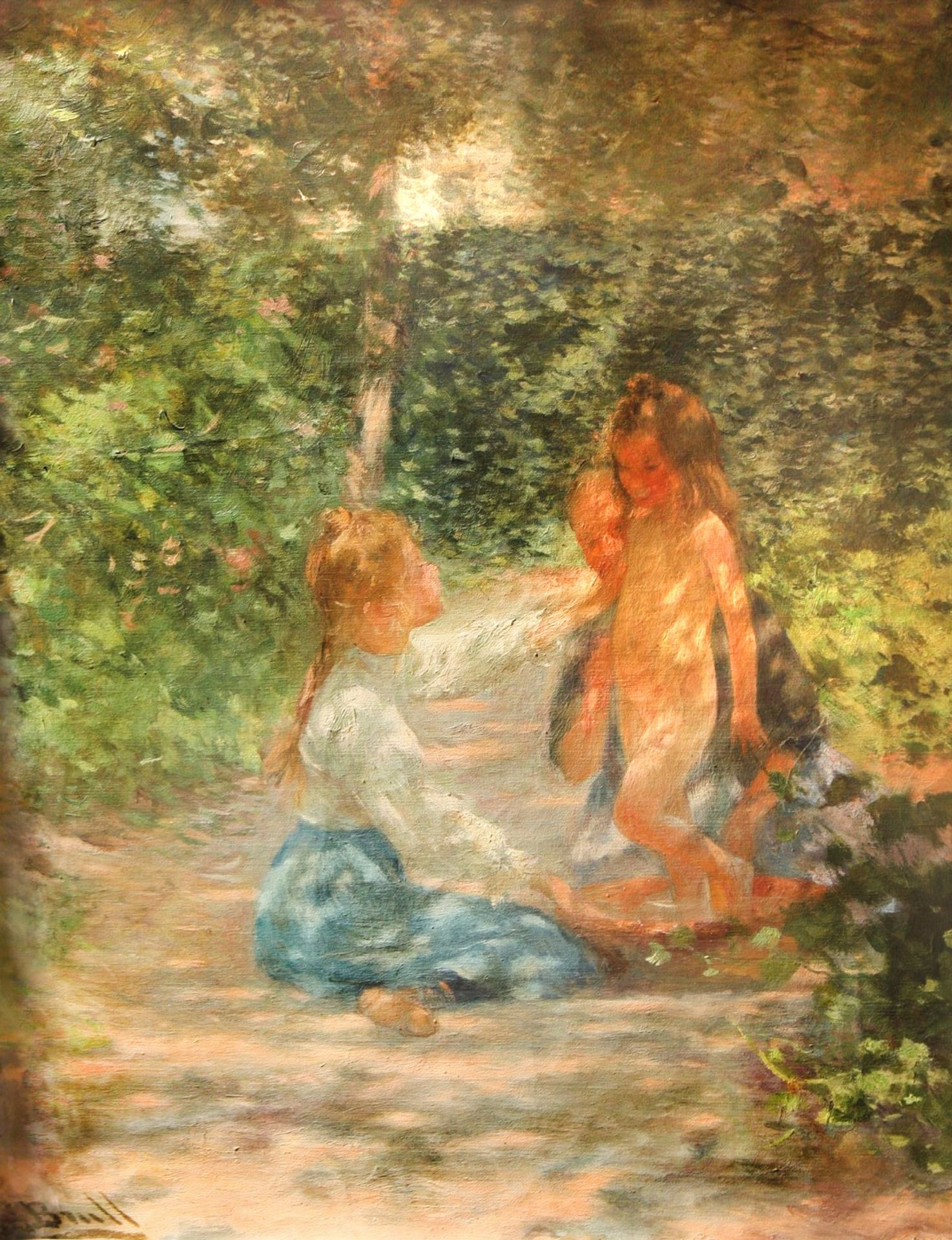 In the sun. Study by Joan Brull