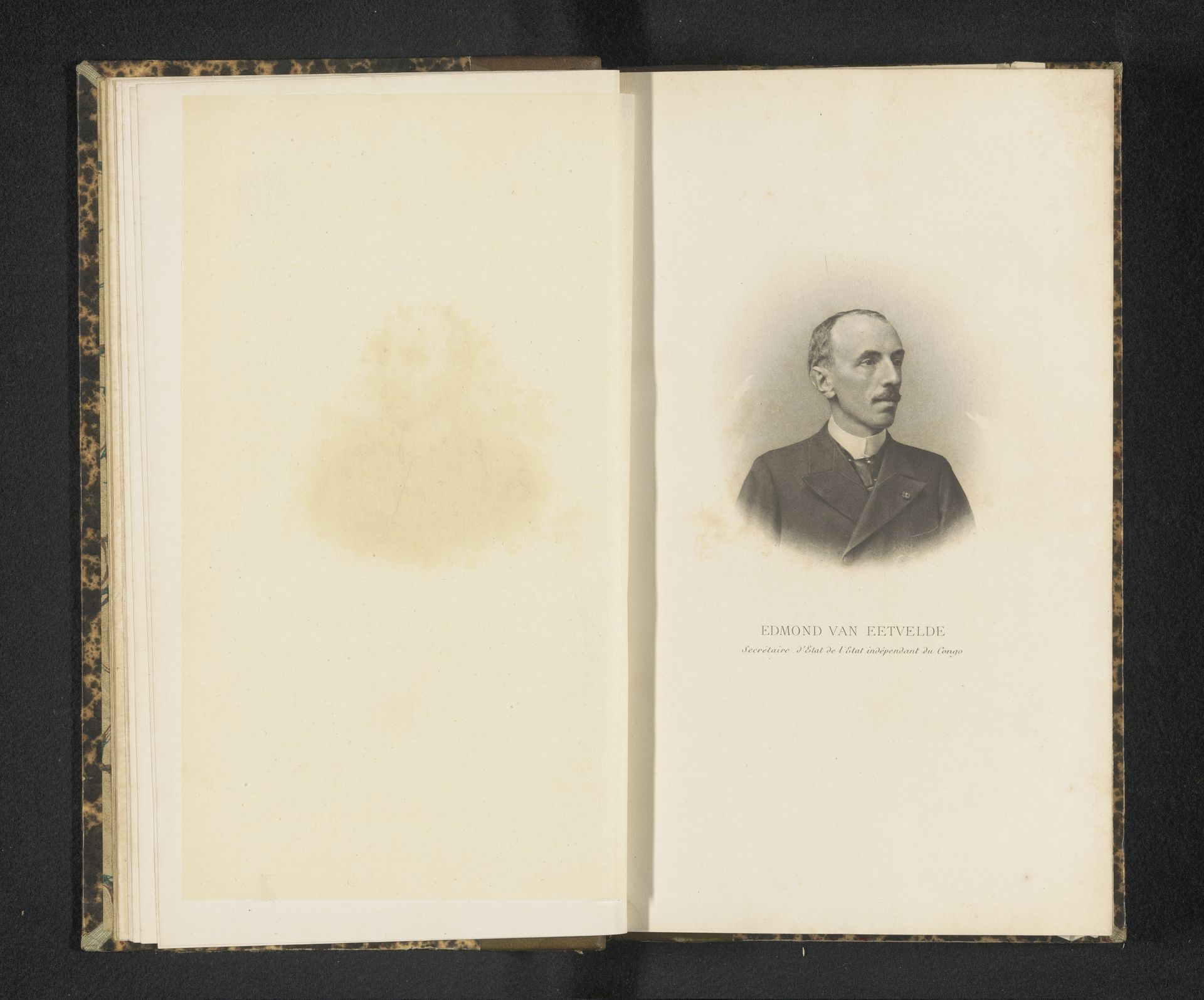 Portret van Edmond van Eetvelde by Anonymous