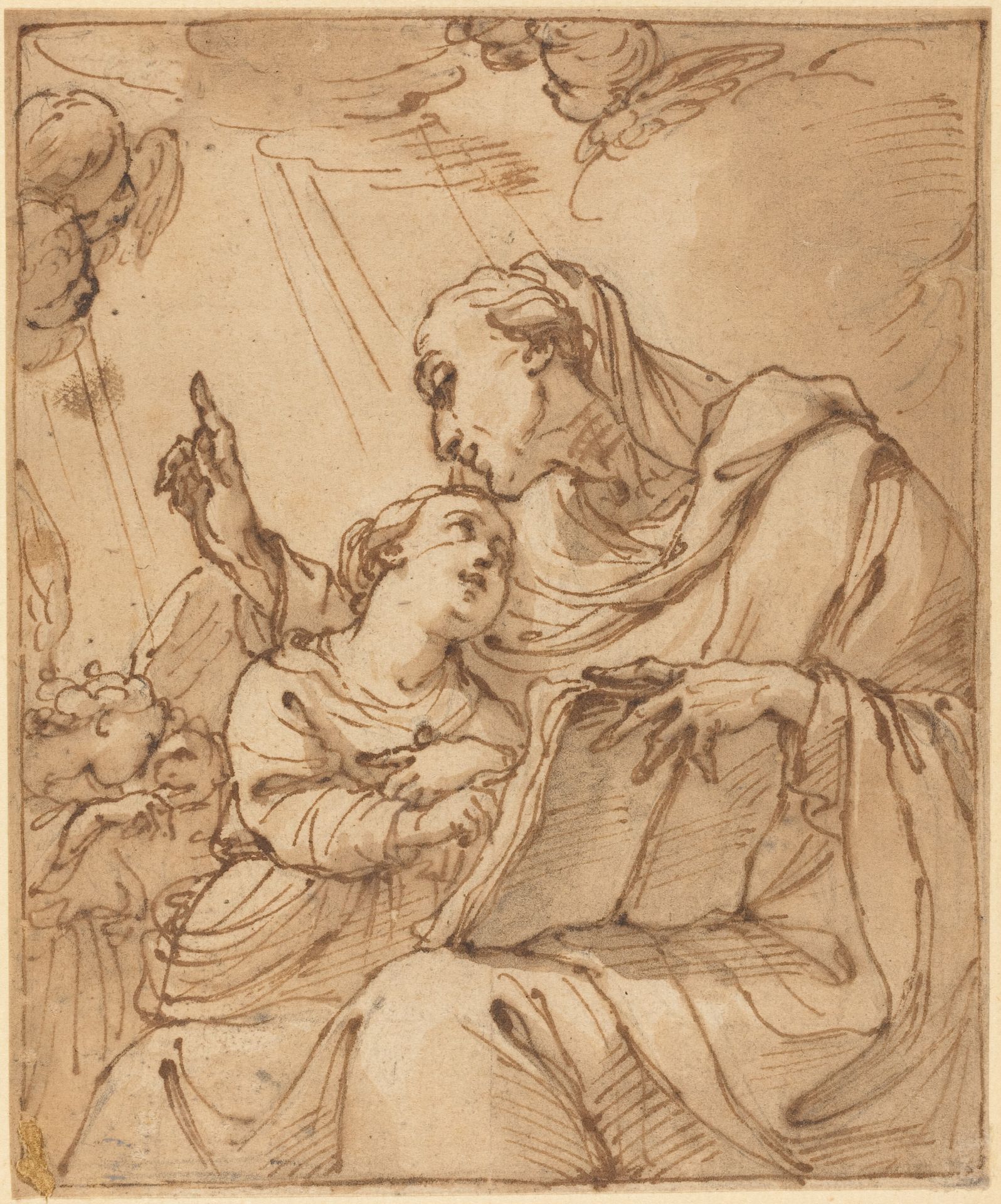 The Education of the Virgin by Ubaldo Gandolfi