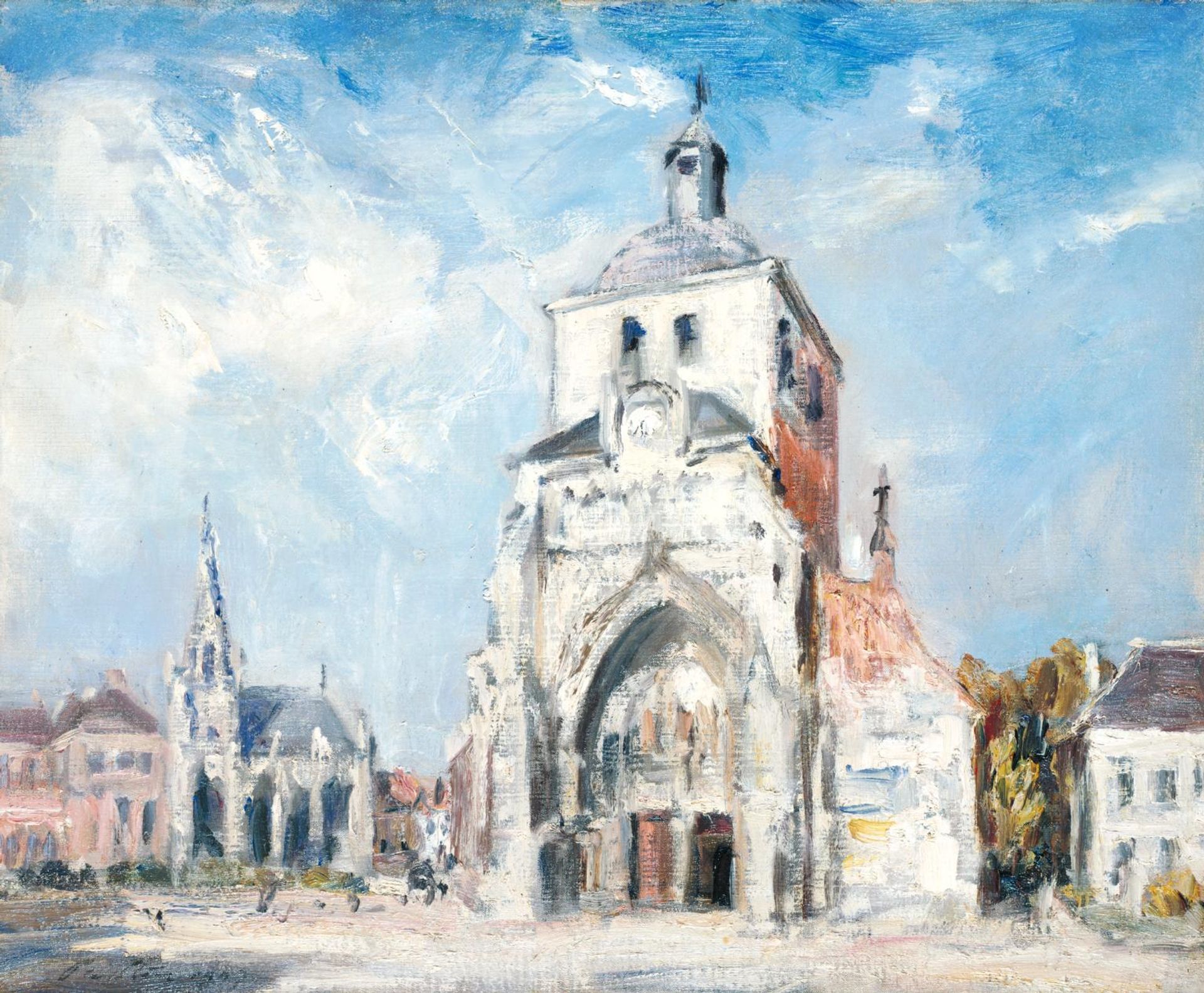 The Church at Montreuil by  Philip Wilson Steer