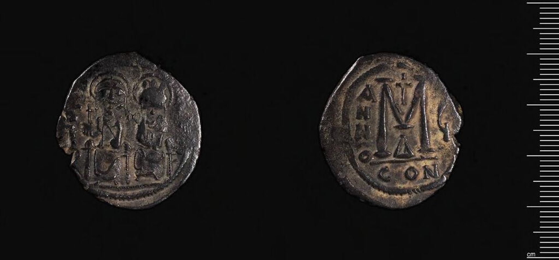 Coin of Justin II by Justin II