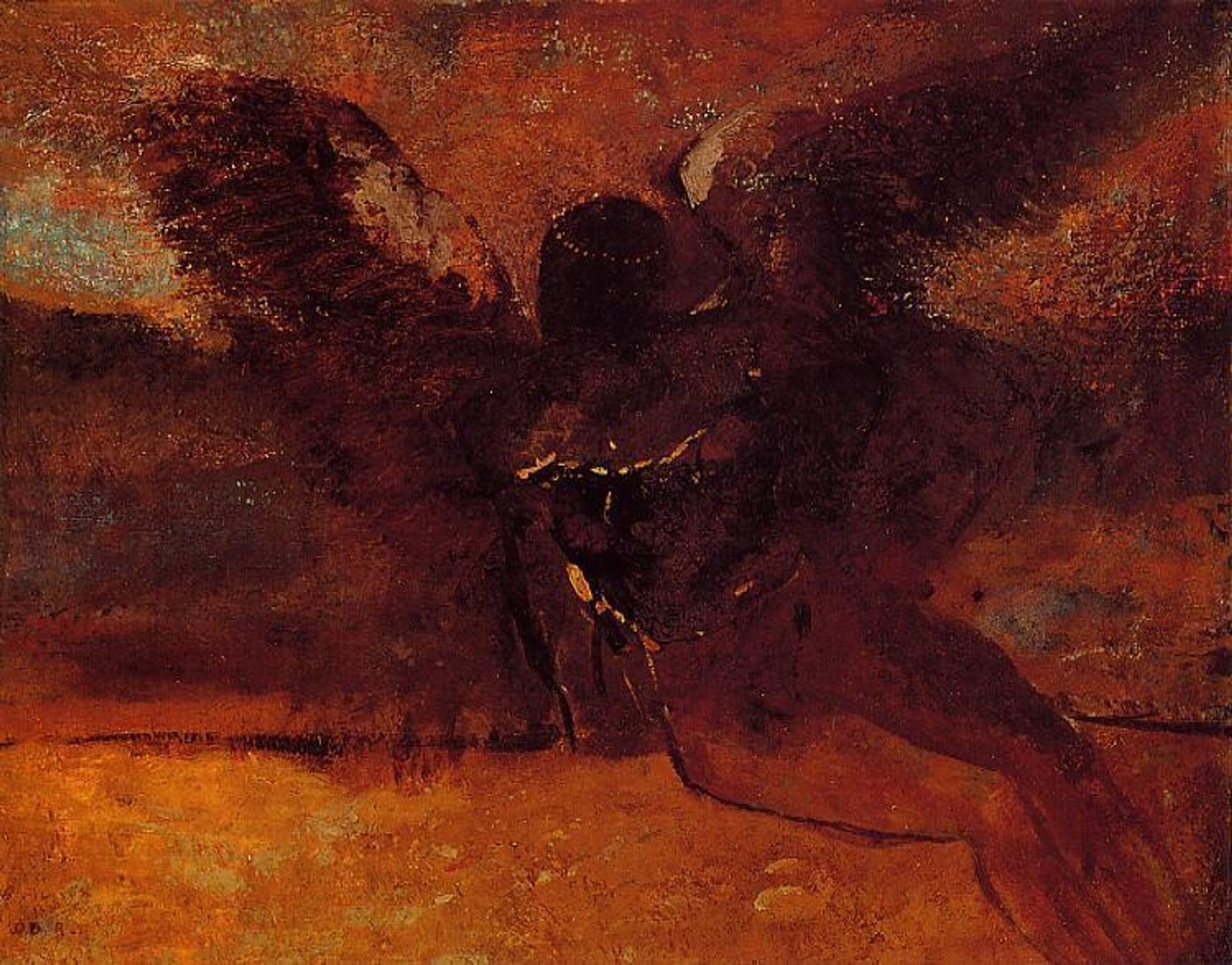 The Fall of Icarus by Pablo Picasso