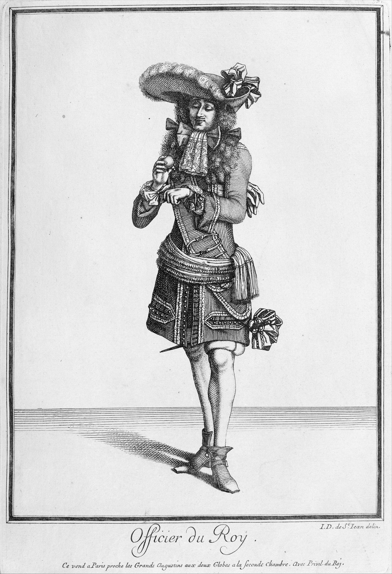Collection of 146 plates of Costume by Jean Berain