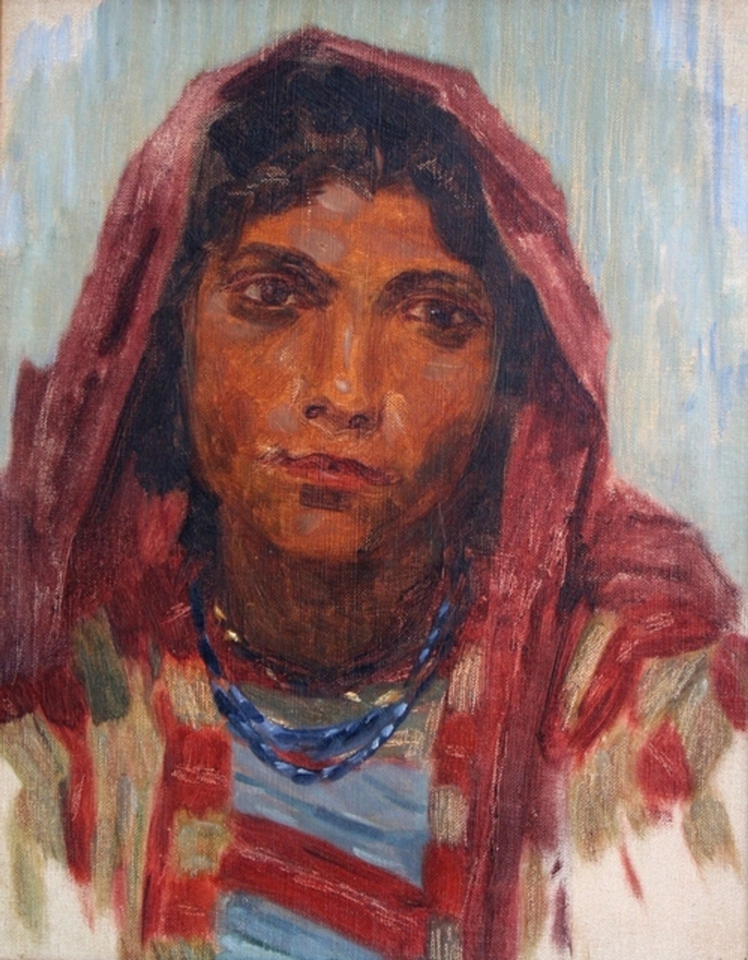 Romani girl by Ivan Mrkviсka