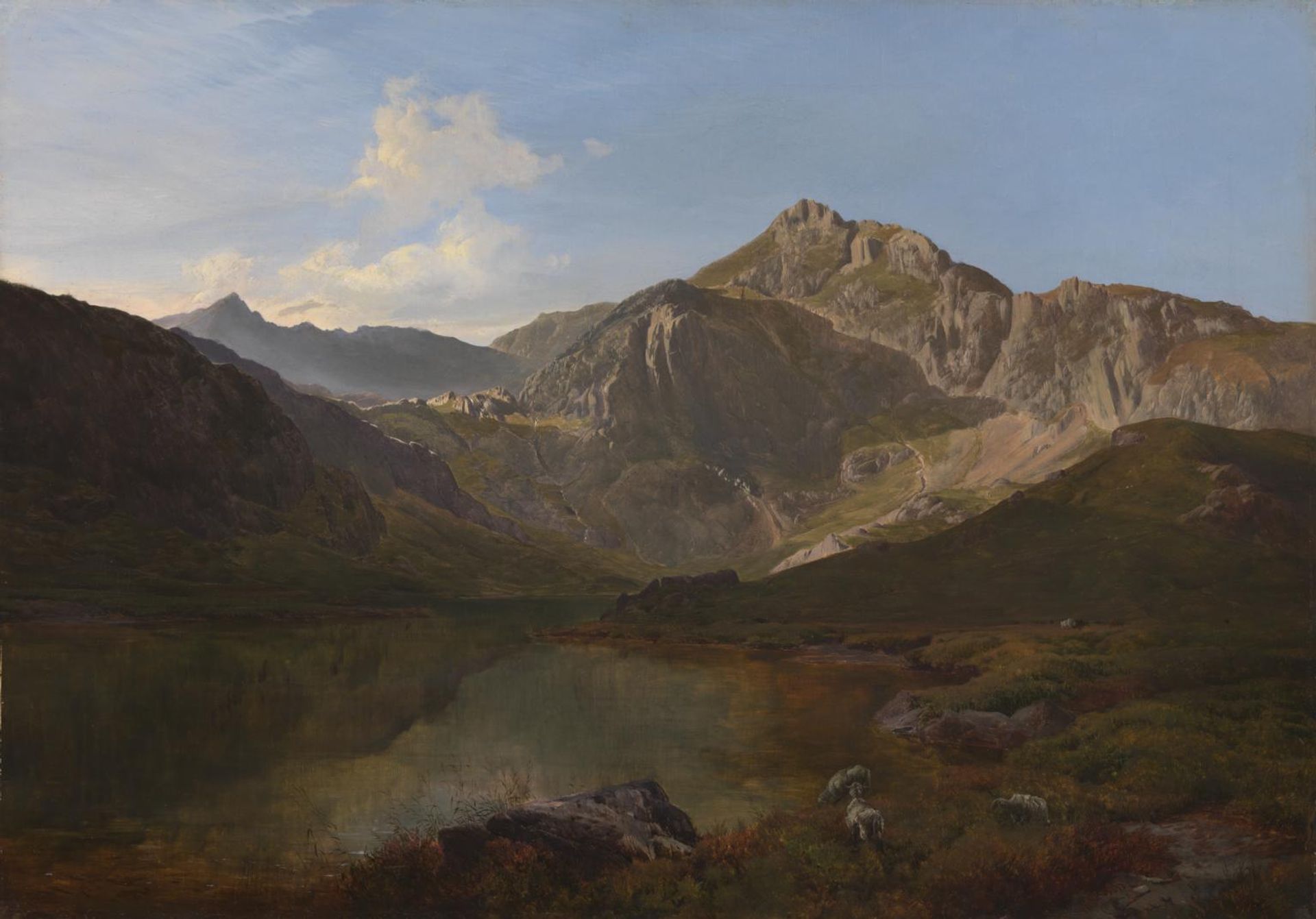 In Snowdonia by  Sidney Richard Percy
