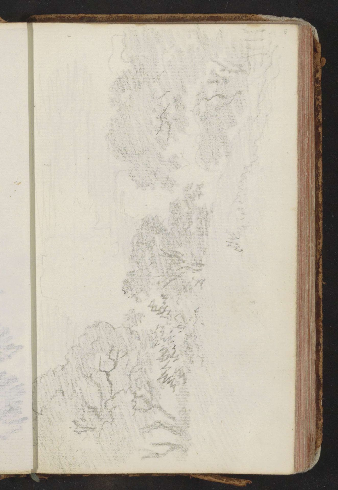 Landschap met bomen en struiken by Jean-Honoré Fragonard