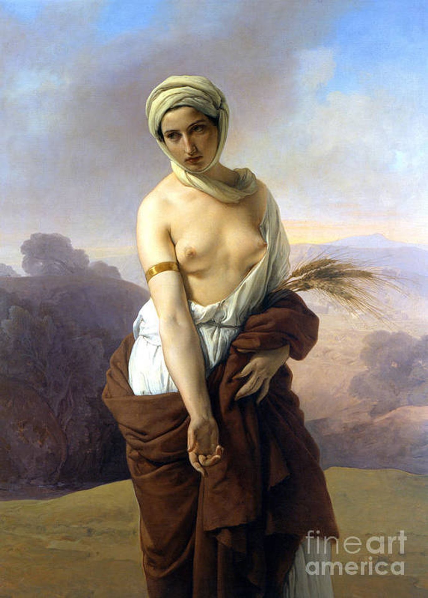 Ruth by Francesco Hayez