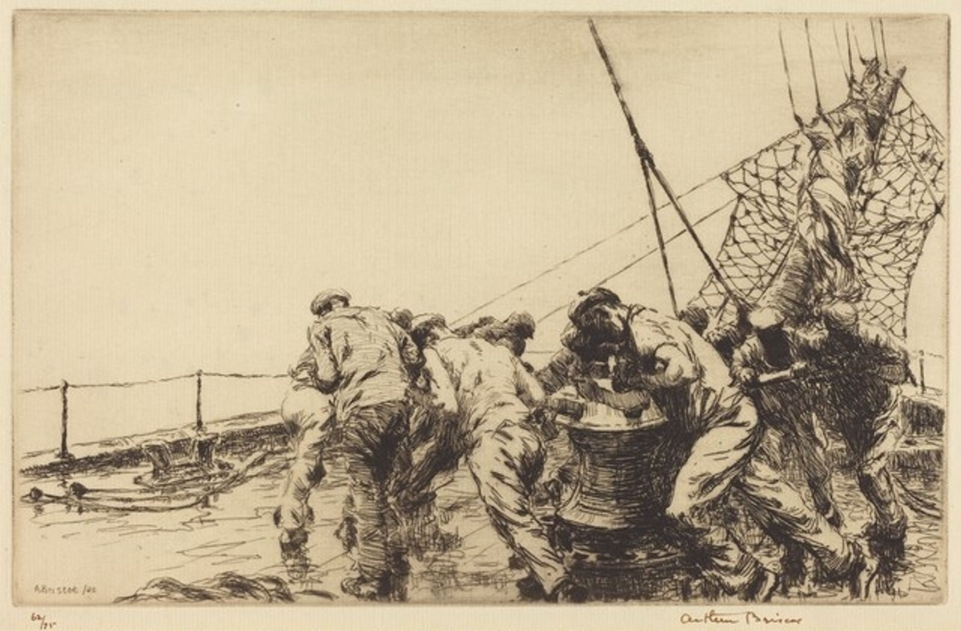 The Capstan by Arthur Briscoe