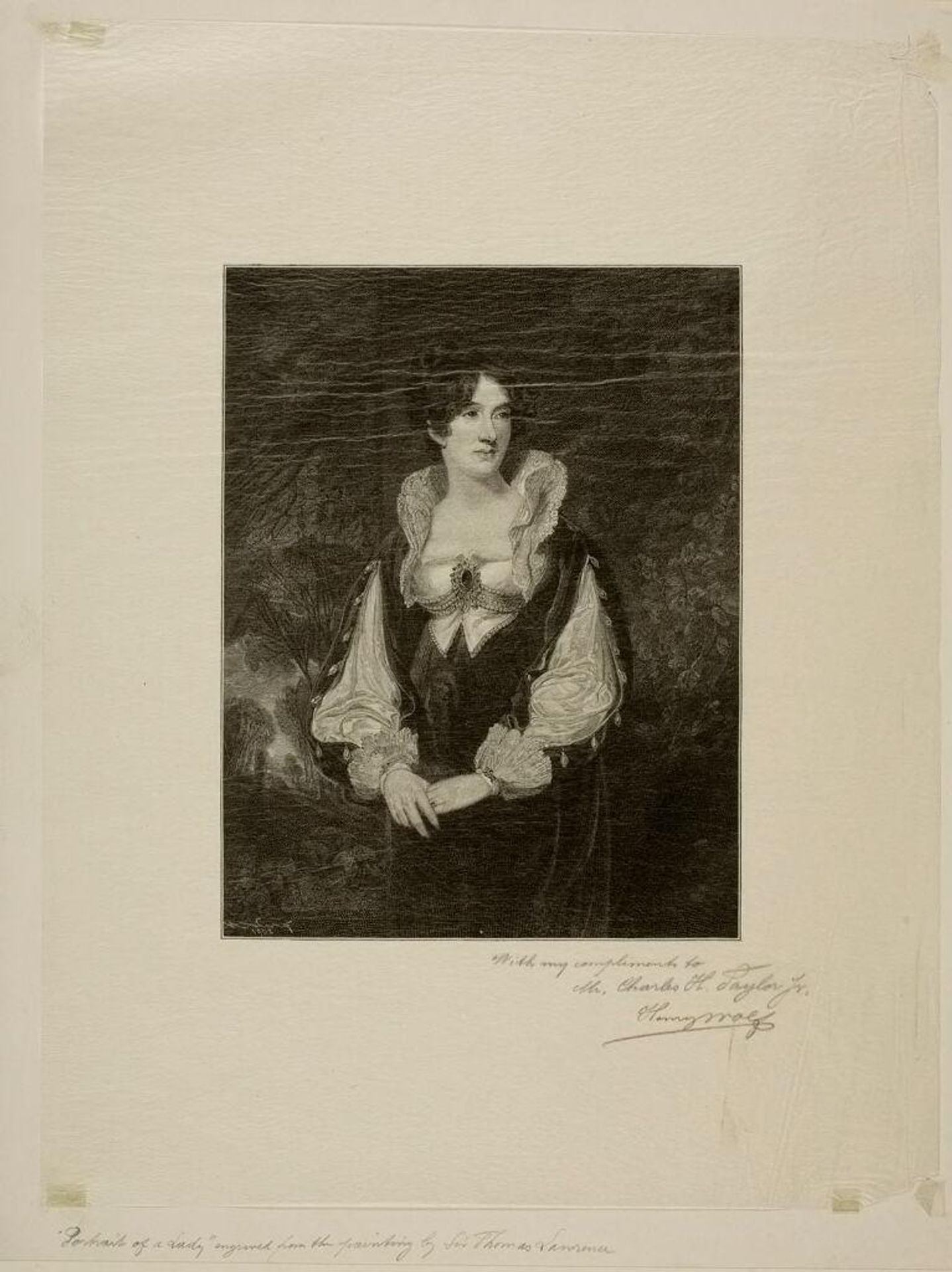 Fanny Kemble by Henry Wolf