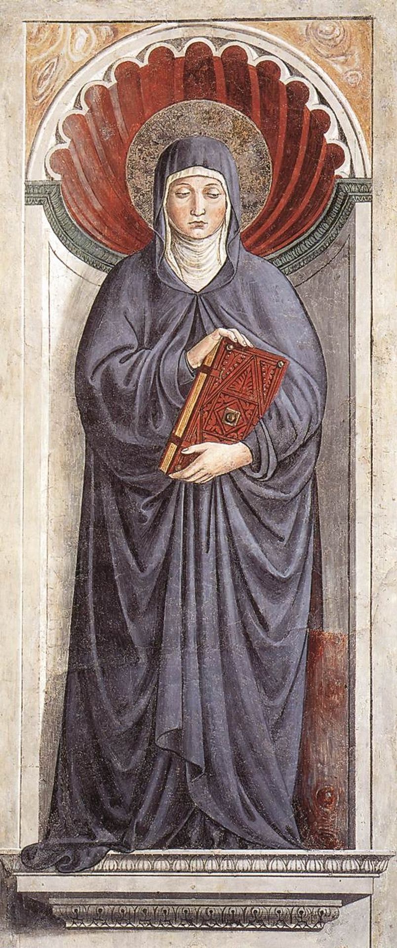 St. Monica by Benozzo Gozzoli