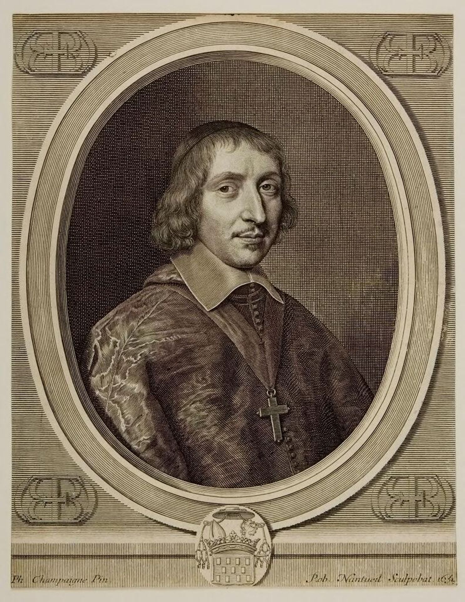 Philibert-Emmanuel Lavardin by Robert Nanteuil