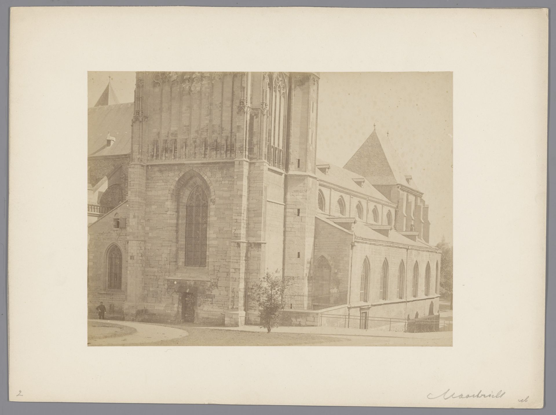 Gedeelte van de Sint-Janskerk te Maastricht by anoniem (Monumentenzorg)